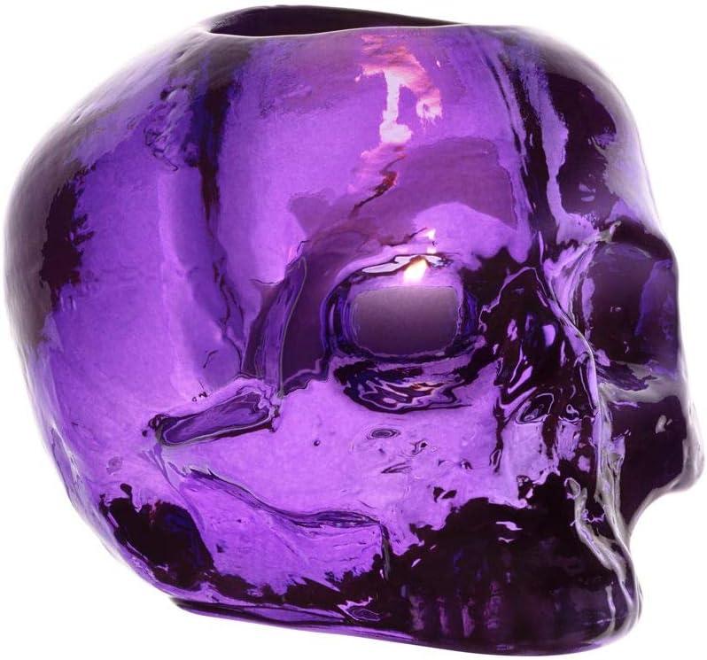 Ludvig Löfgren Handmade Purple Lead Free Crystal Votive Holder