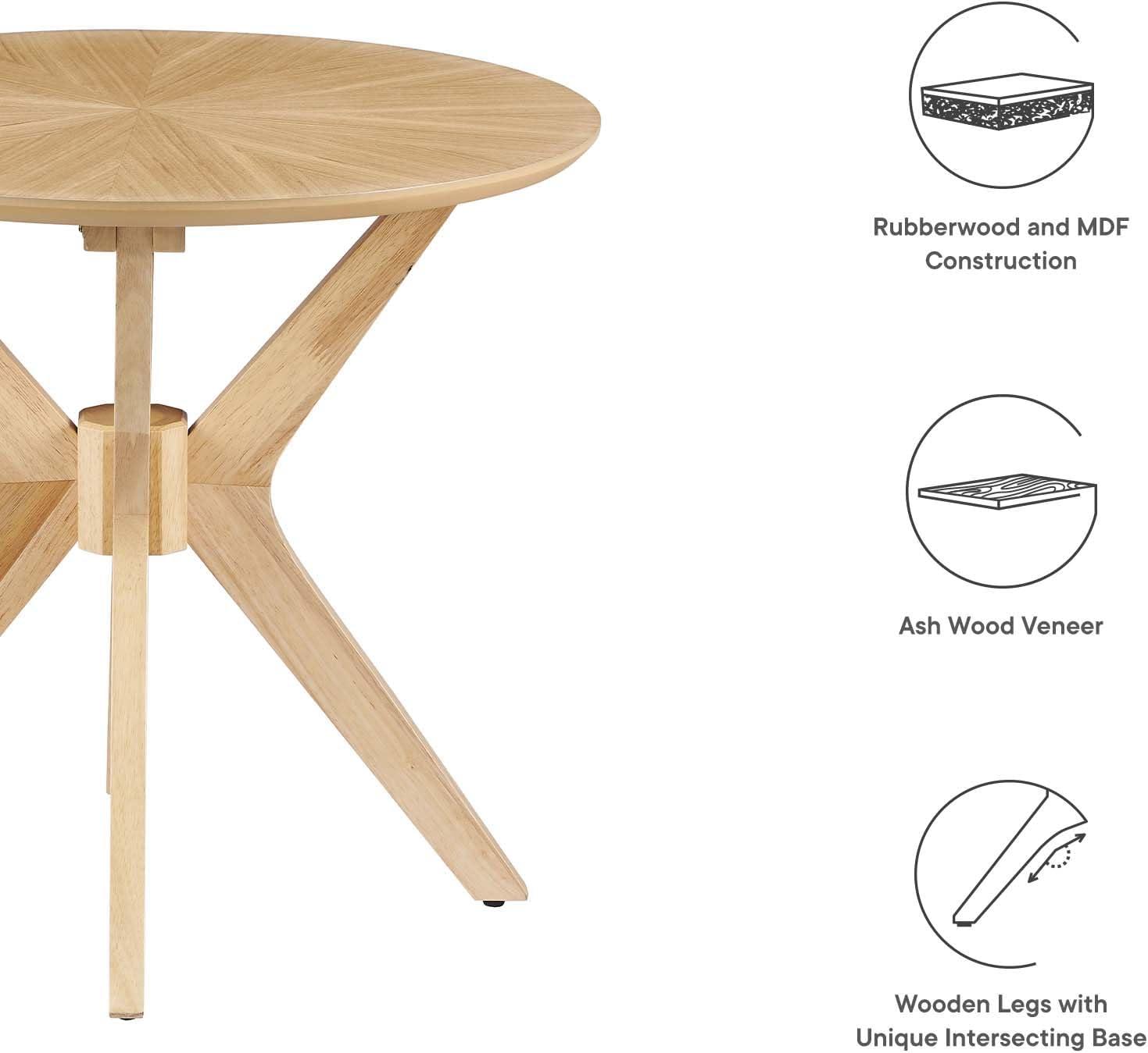 Modway Crossroads Pedestal End Table