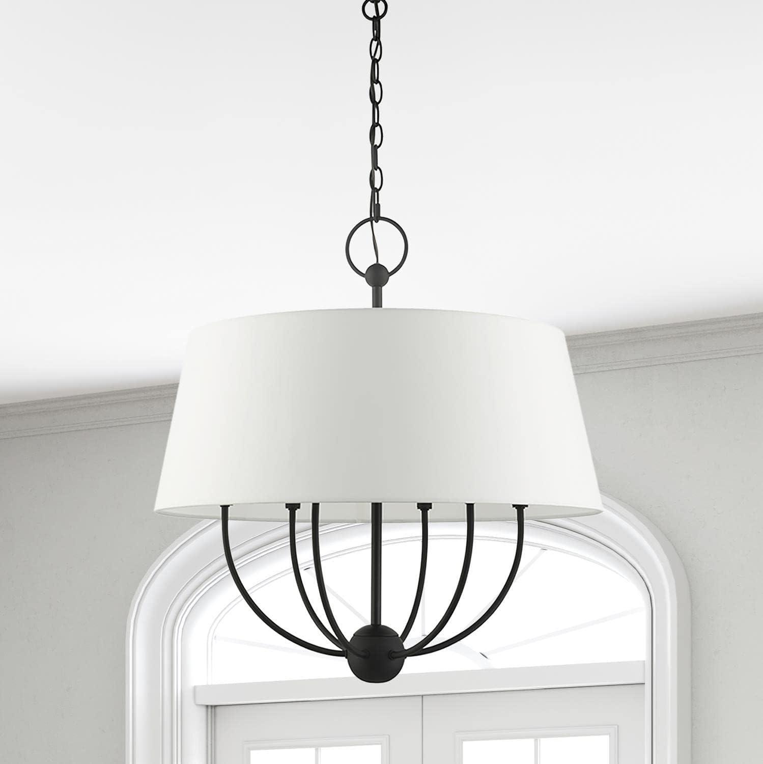 Livex Lighting Ridgecrest 6 - Light Pendant in  Black