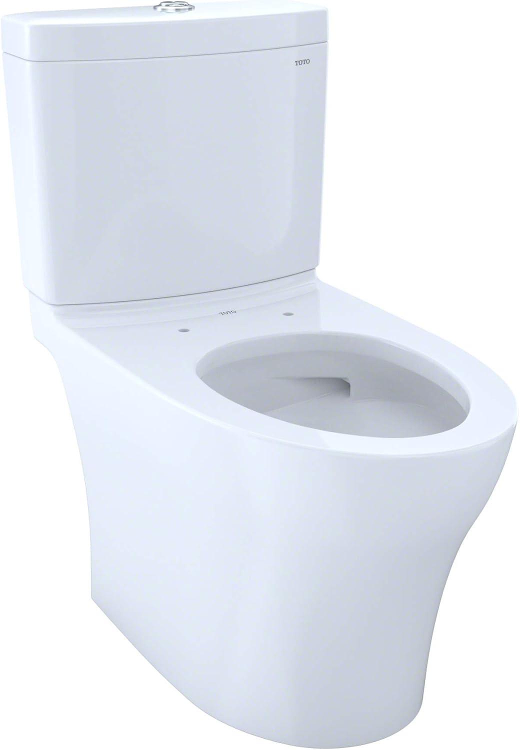 Aquia® Dual-Flush Elongated Two-Piece Toilet with Tornado Flush (Seat Not Included)