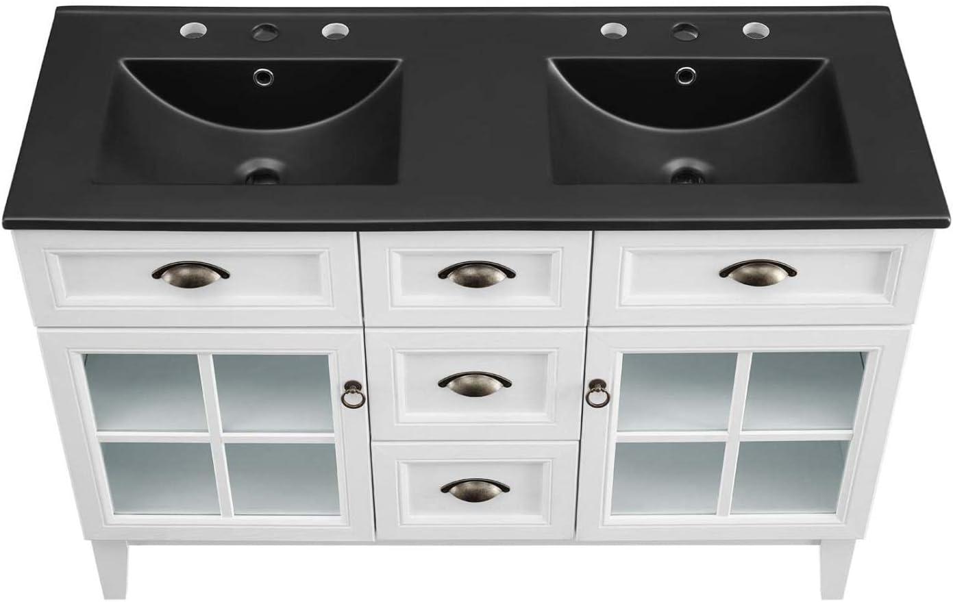 Modway Modway Isle 48" Double Bathroom Vanity Cabinet