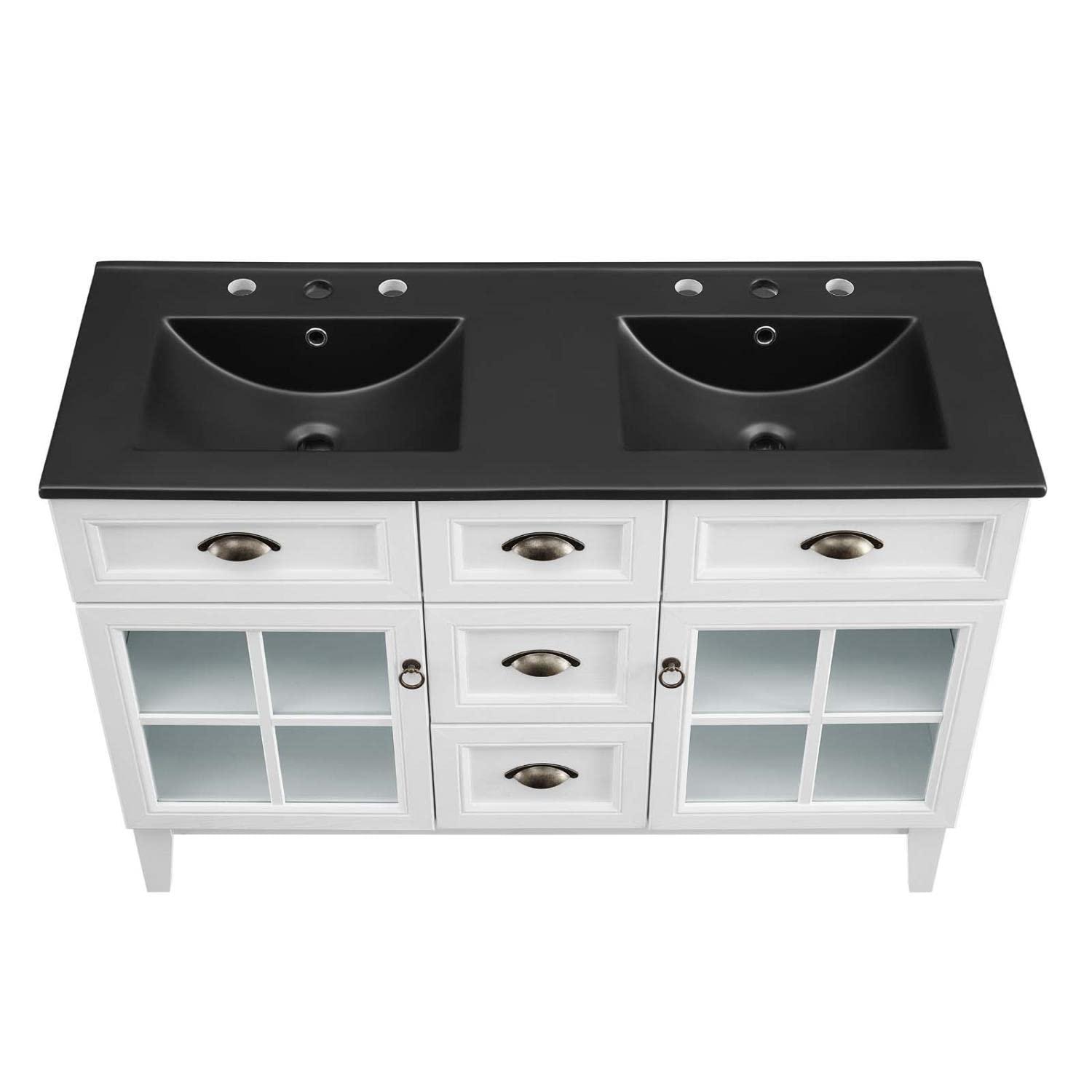 Modway Modway Isle 48" Double Bathroom Vanity Cabinet