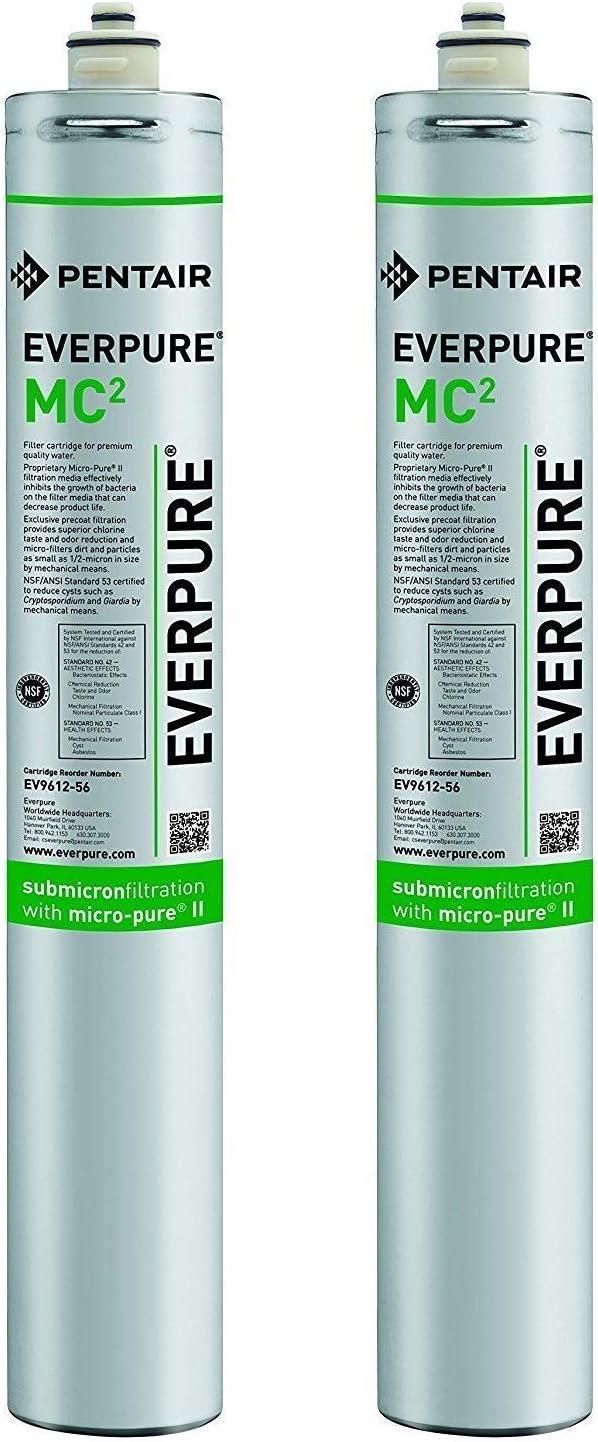 Pentair/Everpure Quick Connect Filter,0.5 micron,1.7 gpm  EV961256-75