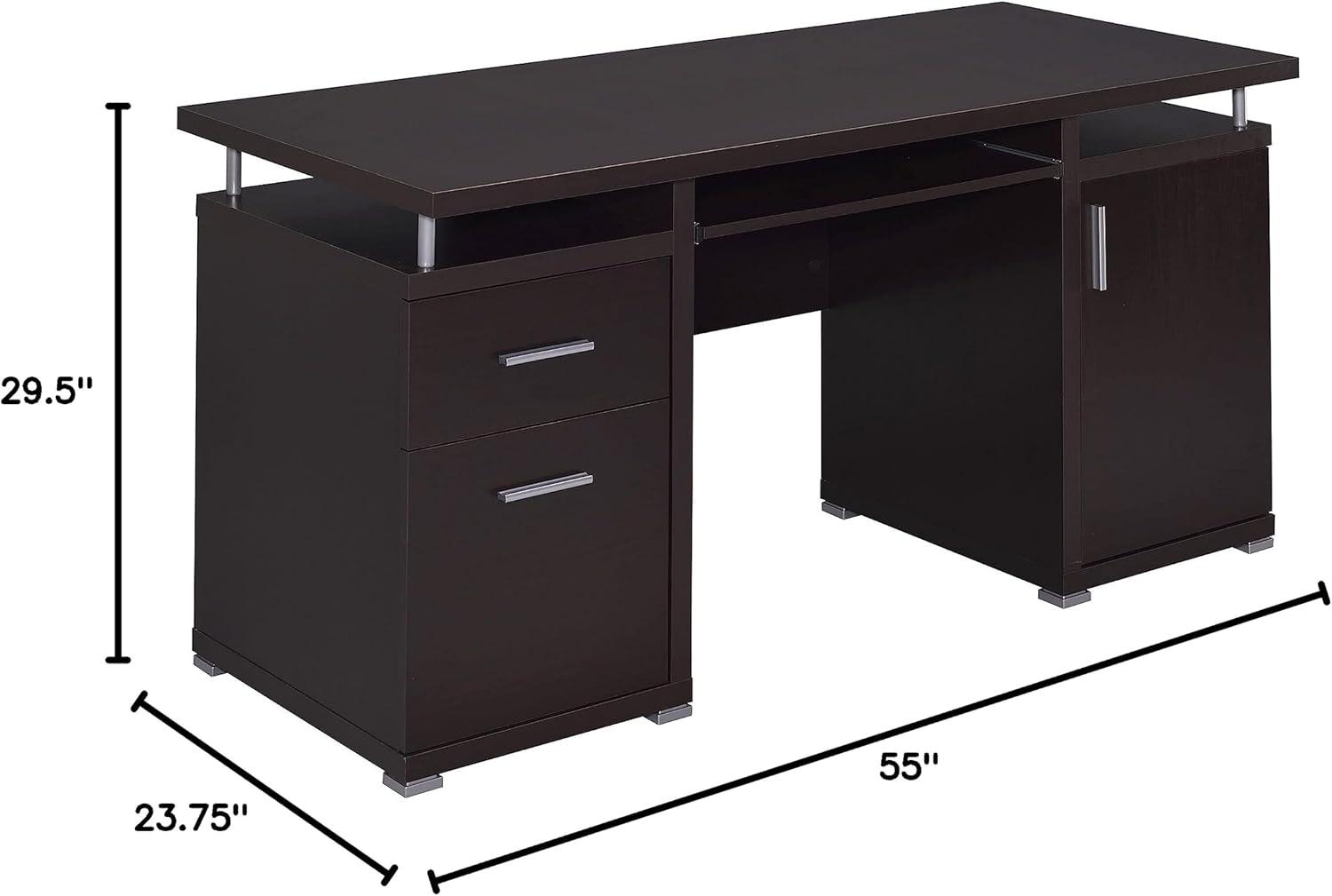 Tracy 2 Drawer Office Desk - Coaster