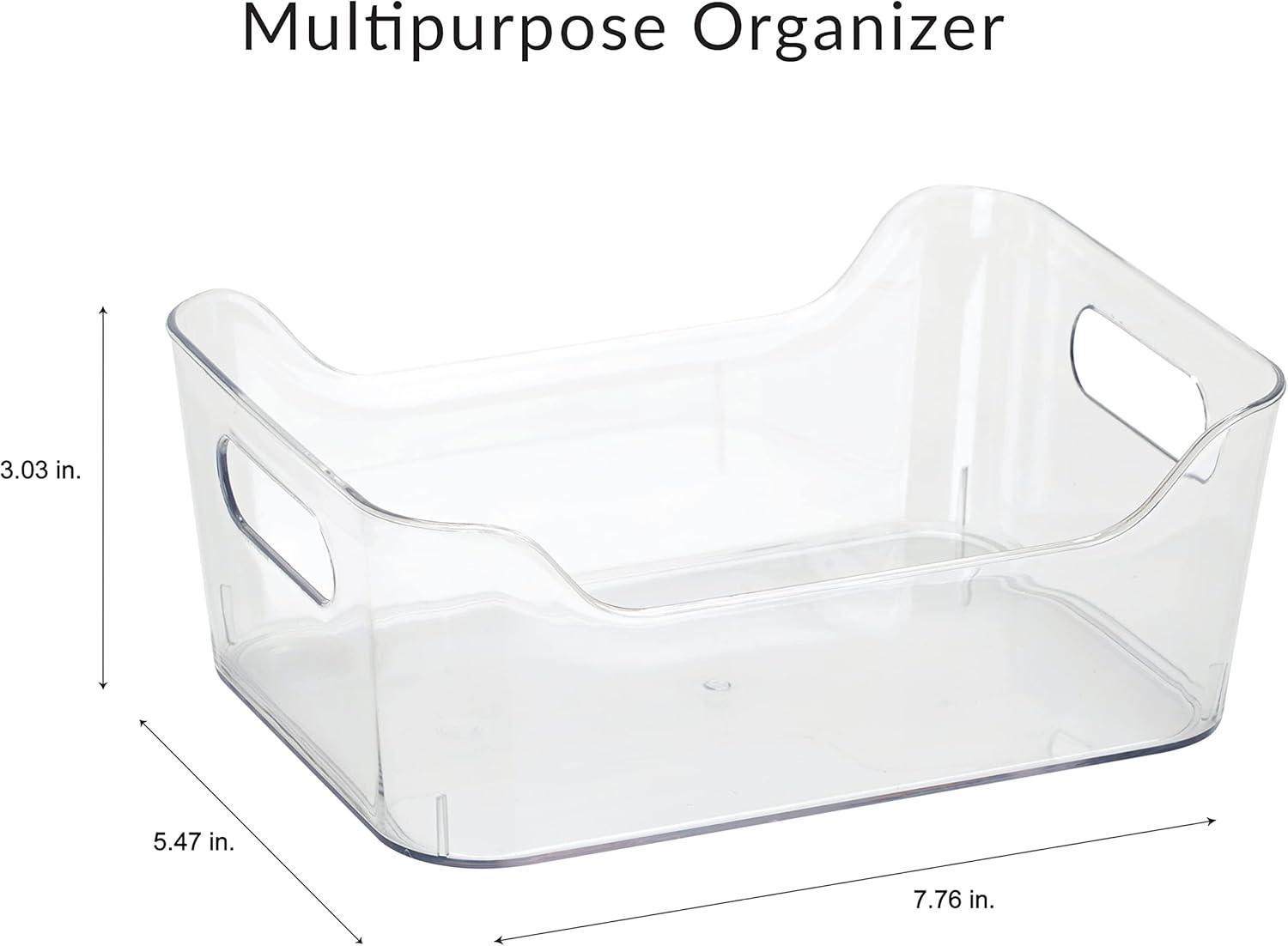 Simplify Simplify Plastic Bin (Set of 3)