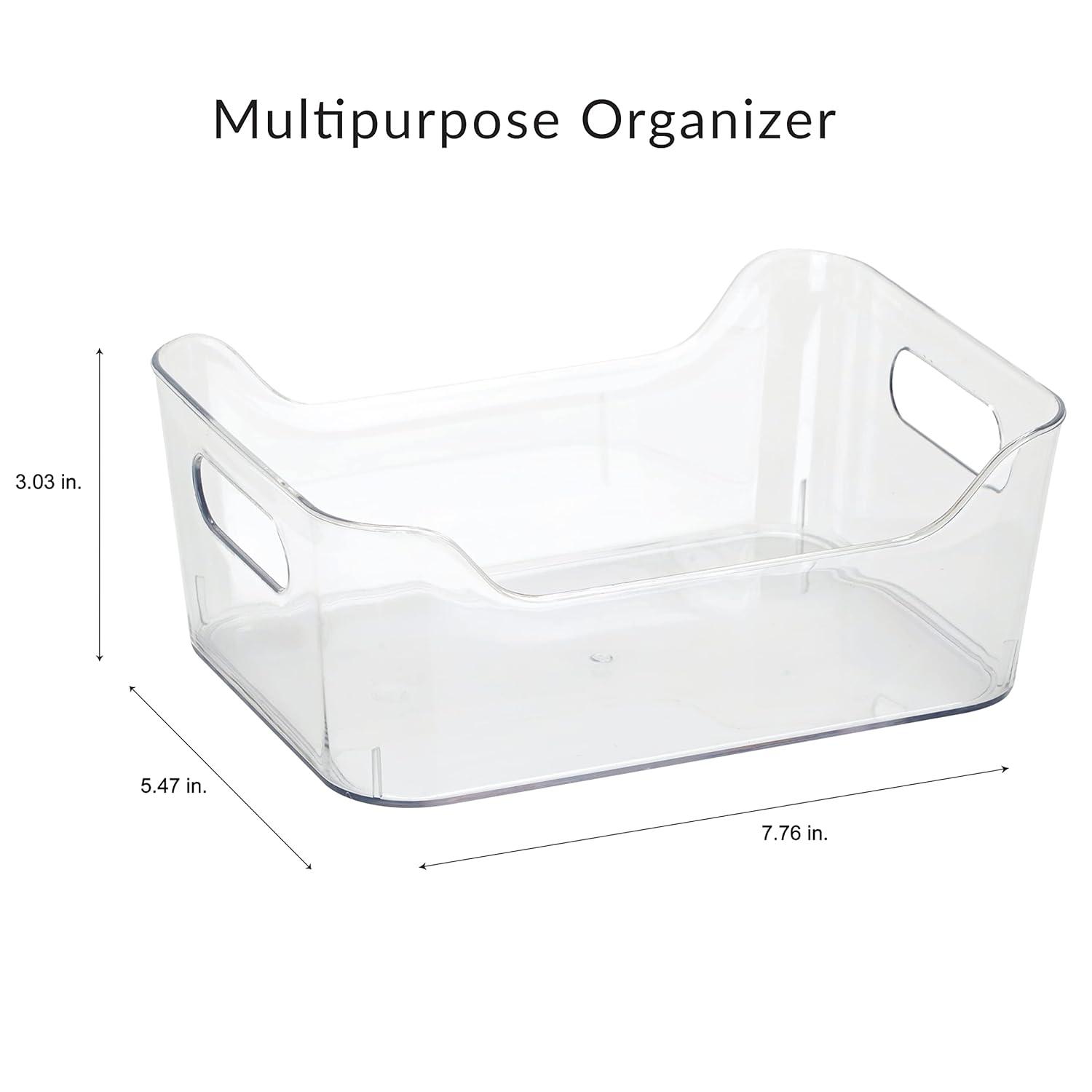Simplify Simplify Plastic Bin (Set of 3)