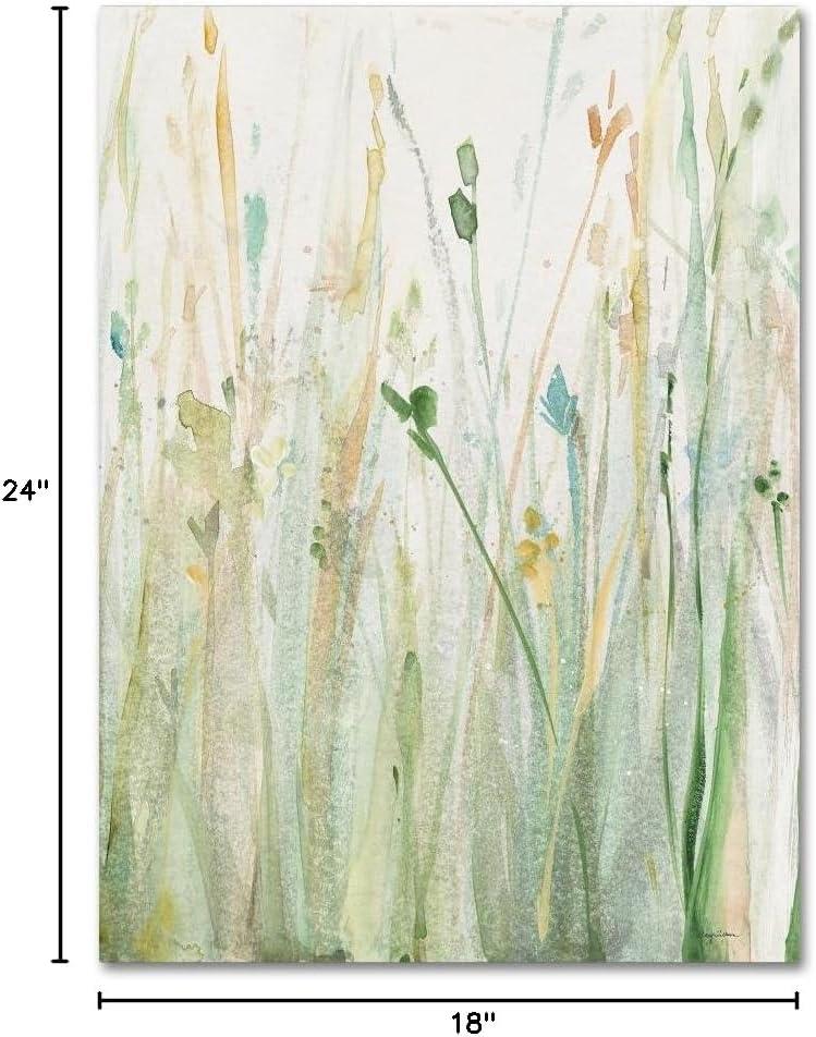Trademark Fine Art "Spring Grasses II Crop" Canvas Art by Avery Tillmon