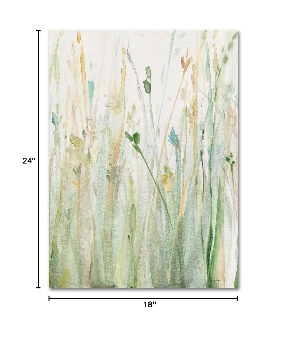 Trademark Fine Art "Spring Grasses II Crop" Canvas Art by Avery Tillmon