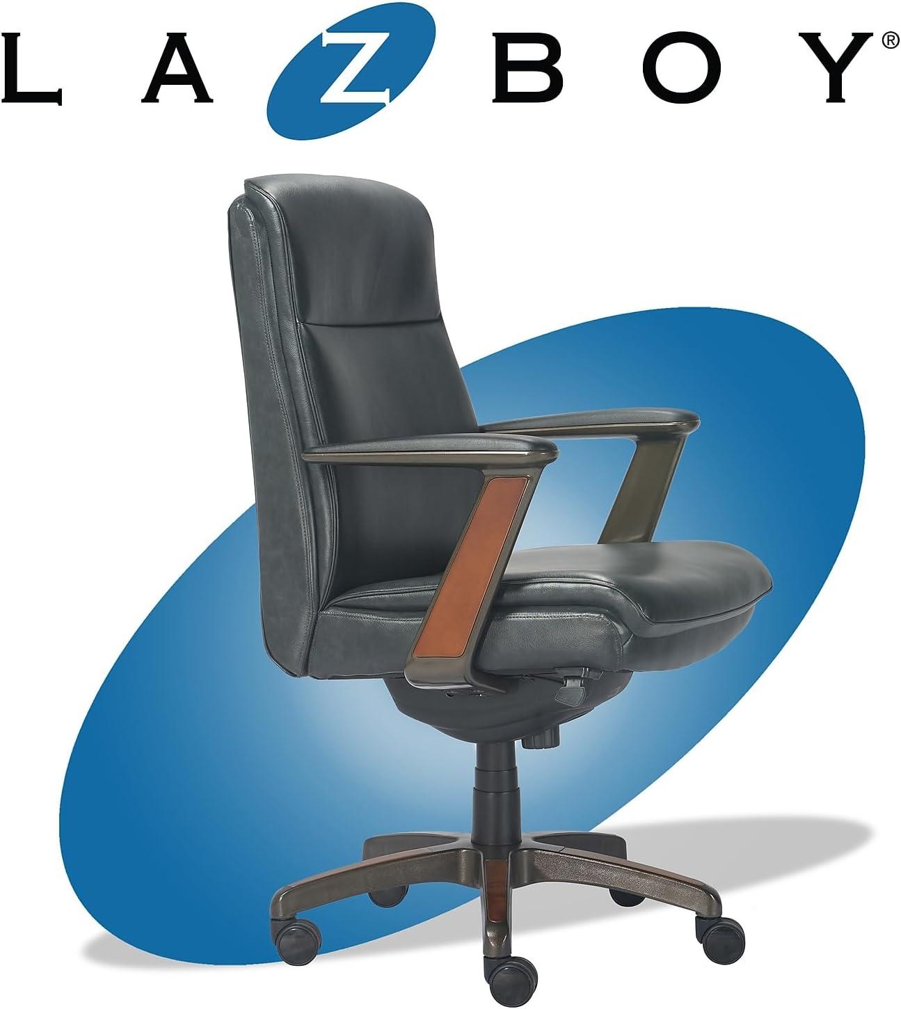 La-Z-Boy Dawson Ergonomic Modern Executive Office Chair with Adjustable High Back Lumbar Support