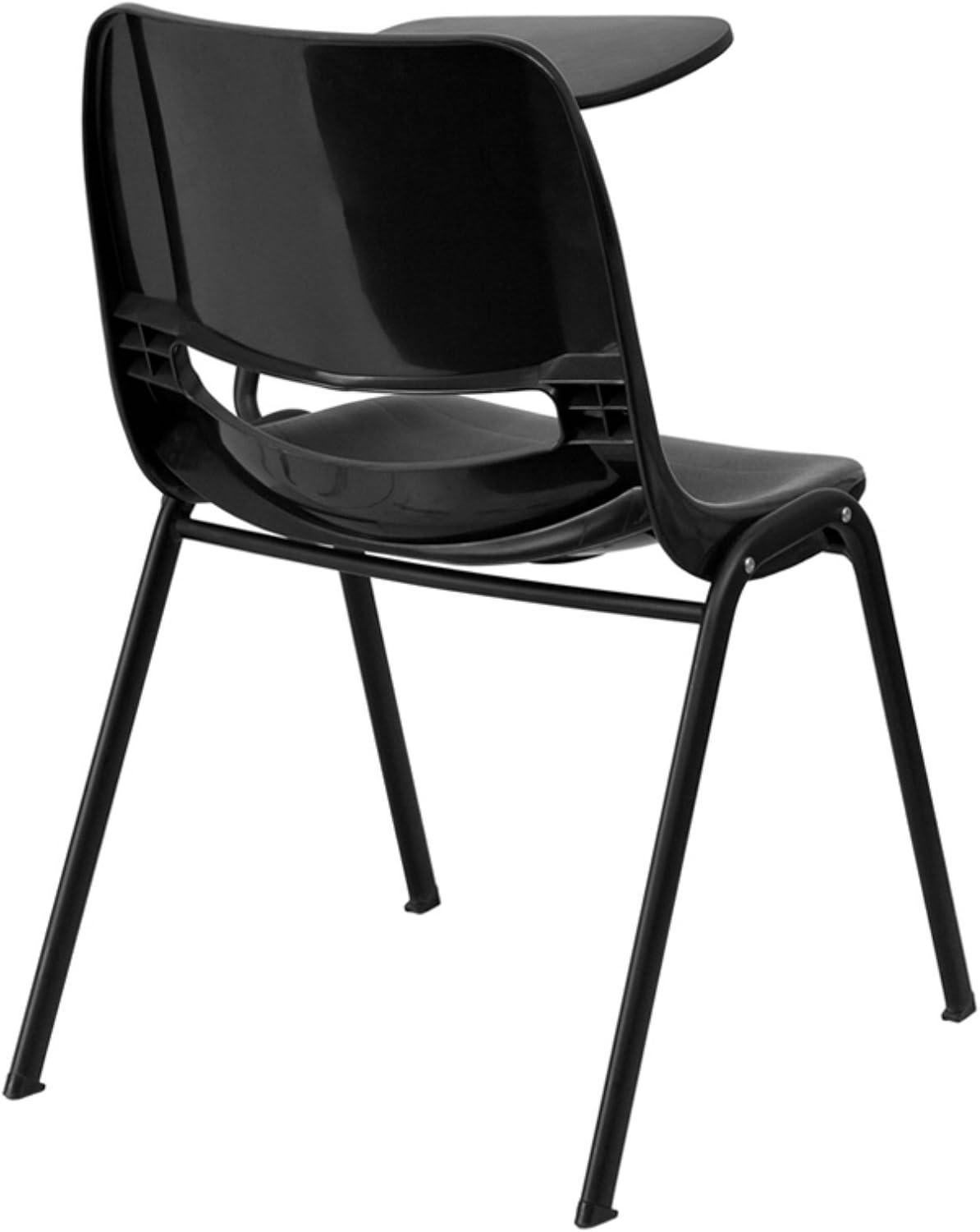 Flash Furniture Westley Ergonomic Shell Chair with Left Handed Flip-Up Tablet Arm