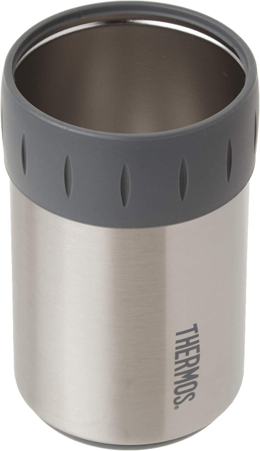 Thermos 12 oz. Insulated Stainless Steel Beverage Can Insulator - Silver/Gray