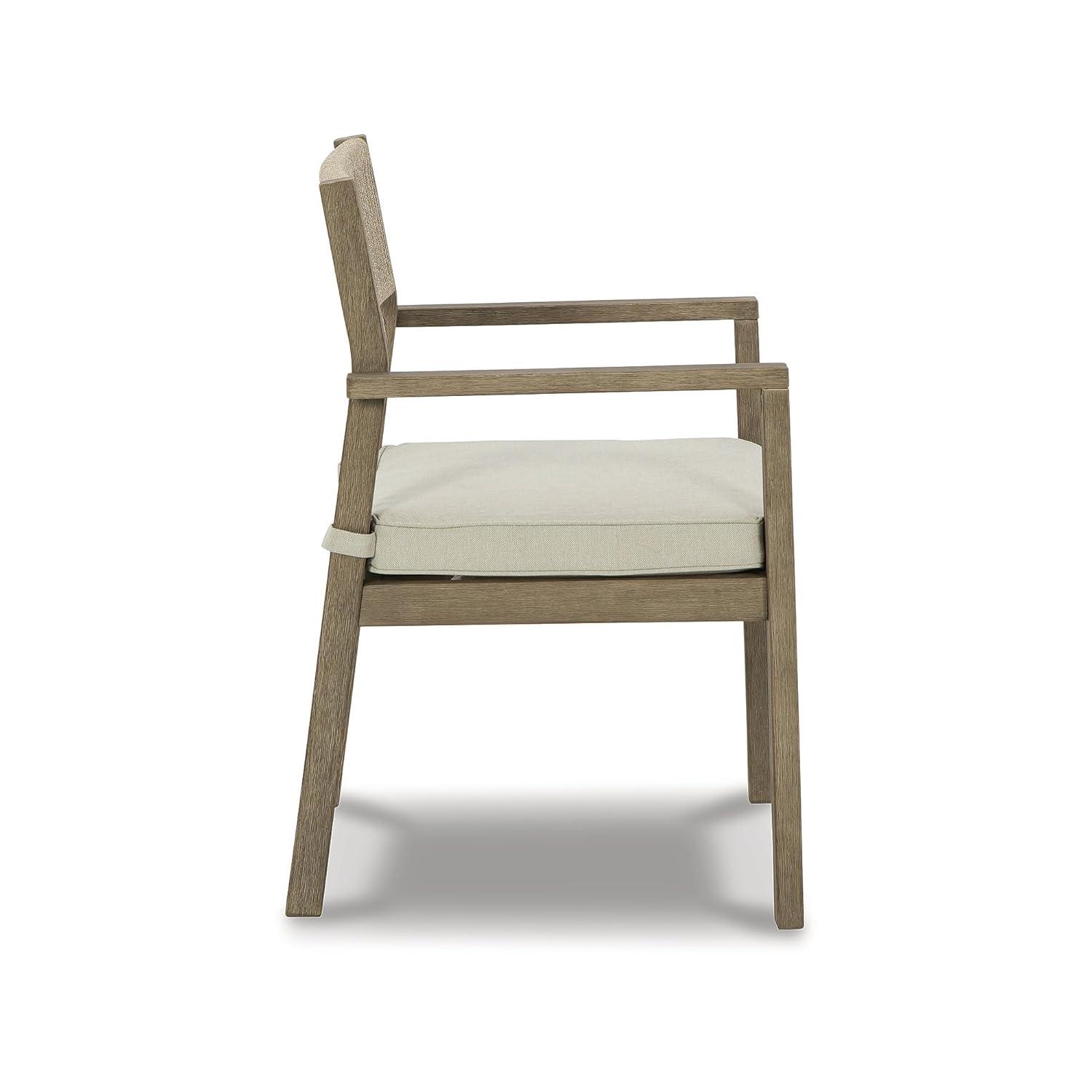 Colb Outdoor Dining Armchair with Cushion (Set of 2)