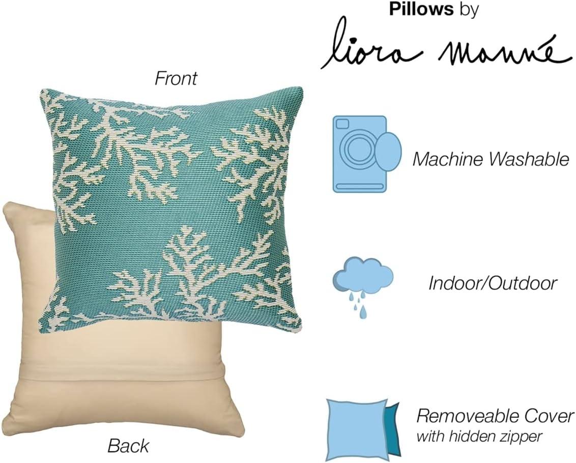 Liora Manne Marina No Decorative Addition Indoor/Outdoor Throw Pillow