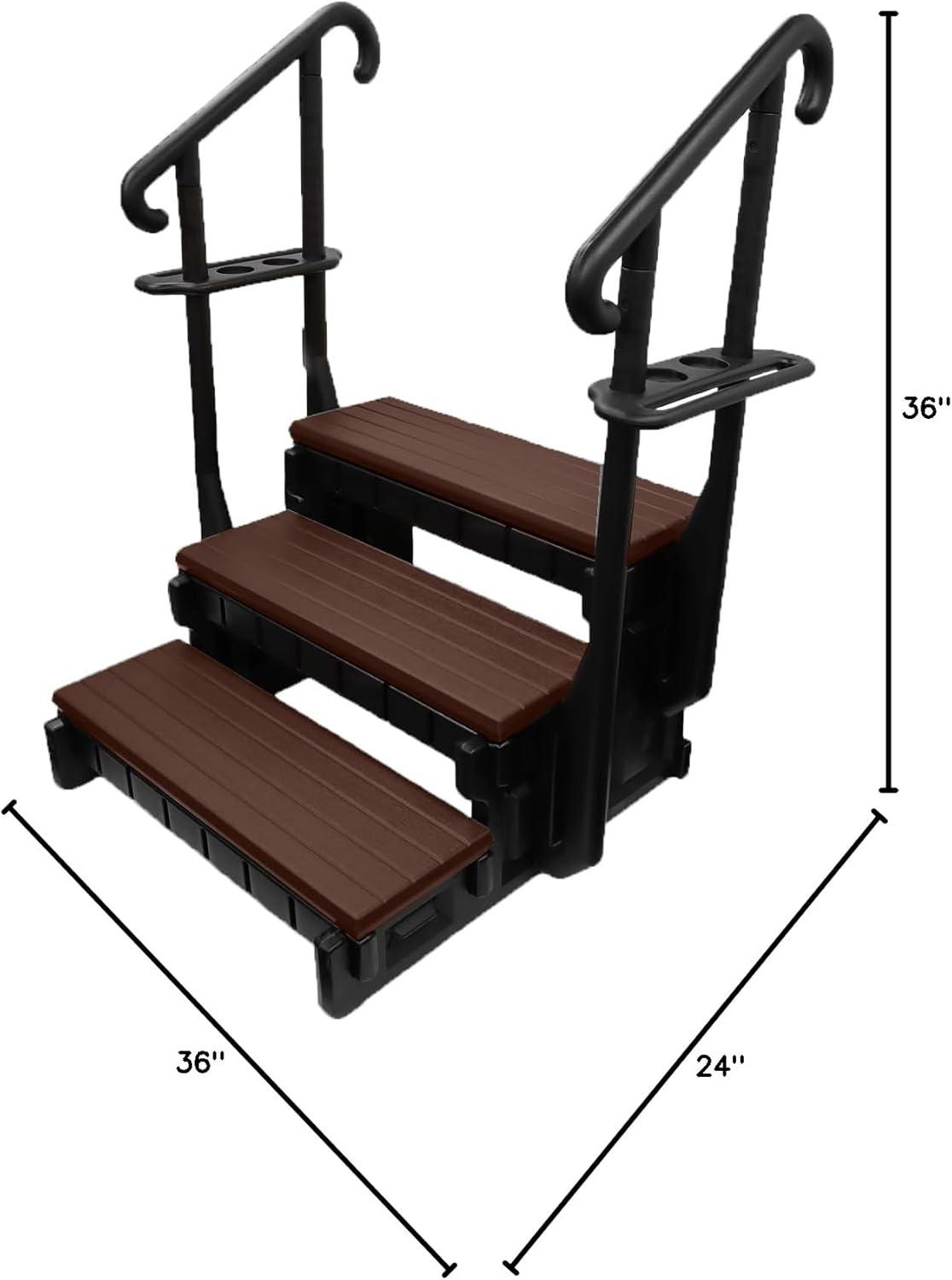 Confer Plastics Signature Confer Plastics 38'' D Slip Resistant Hot Tub Step