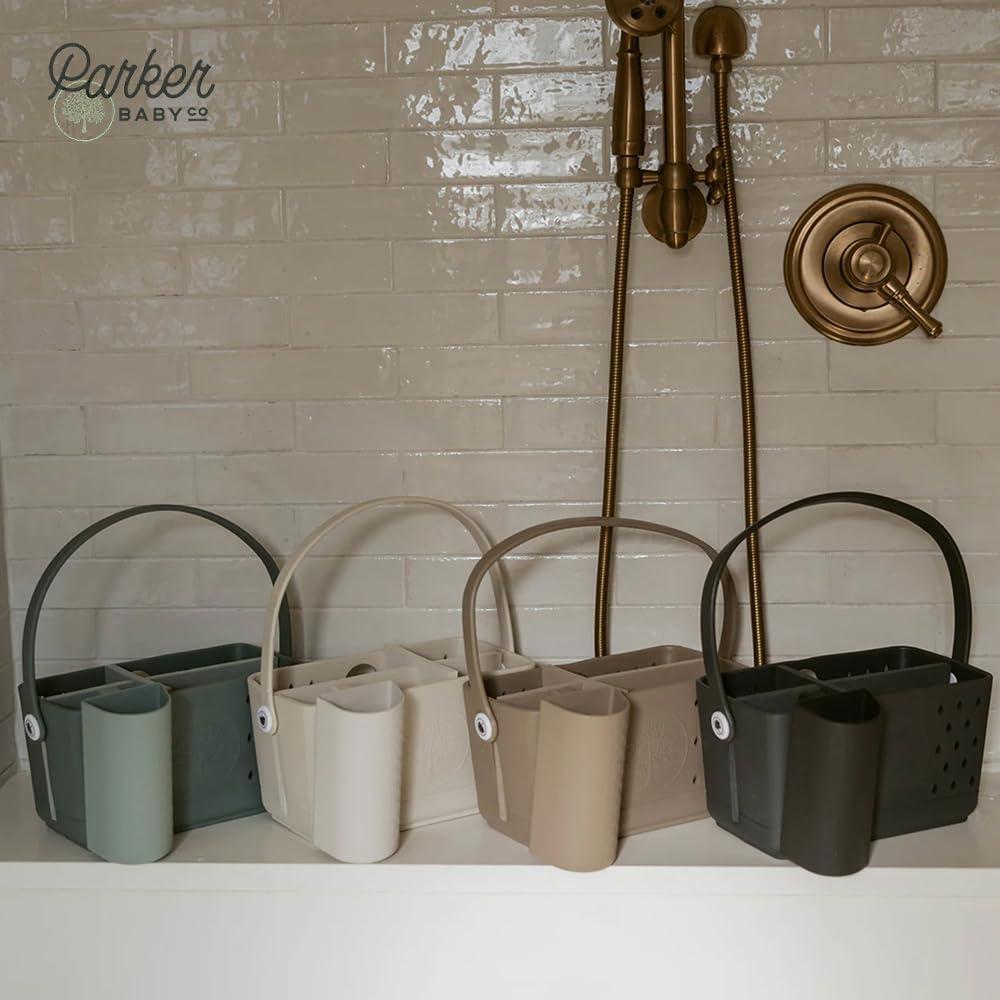 Parker Baby Co. Bath Caddy - Snow