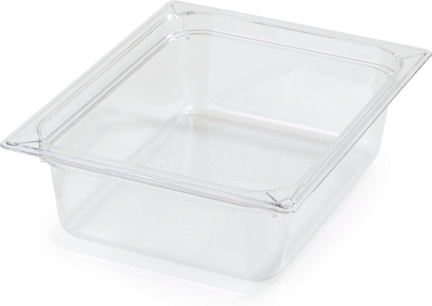Carlisle Food Service Products Carlisle Food Service Products 1.6 Gallons Rectangle Plastic Food Storage Container (Set of 6)