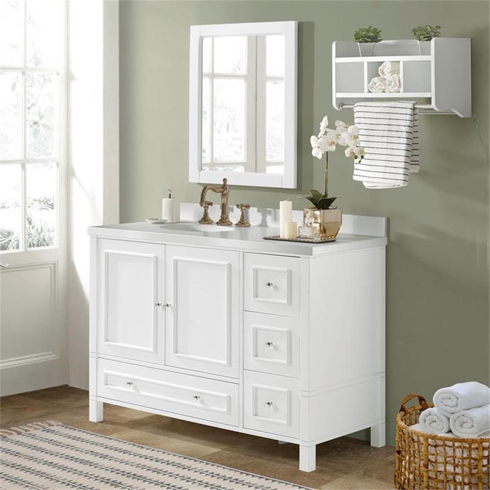 Williamsburg 48"W Style Vanity Cabinet With Soft Close Doors And Drawers