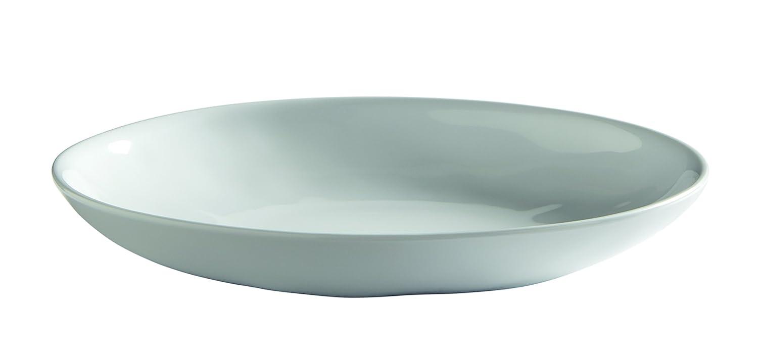 White Melamine Round Coupe Salad and Pasta Bowl