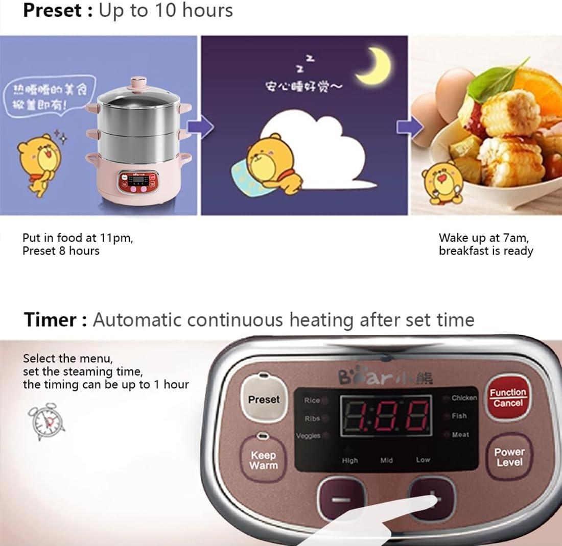 Bear Bear Electric Food Steamer