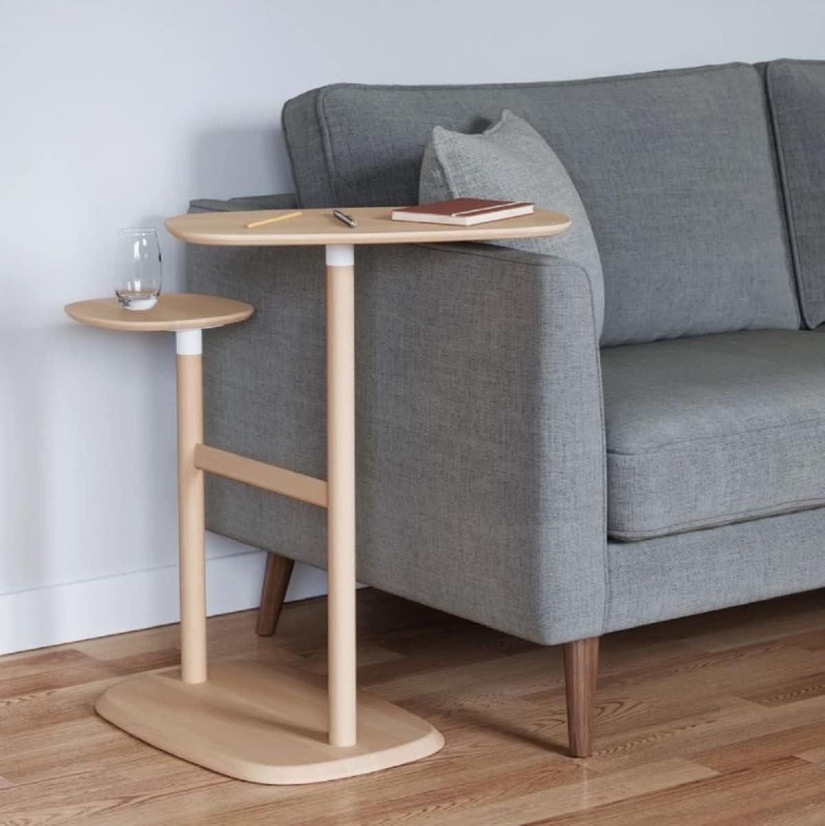 Swivo Solid Wood End Table