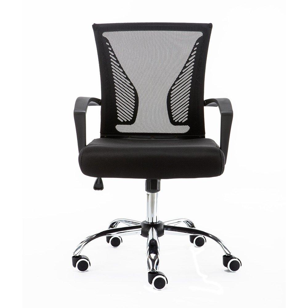 Modern Home Zuna Mid-Back Office Chair - White/White