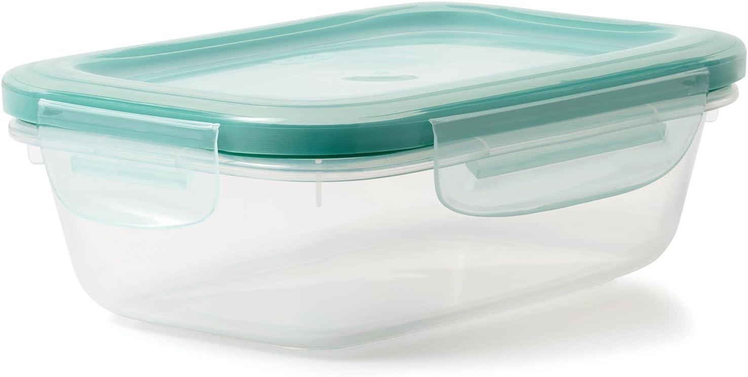 Clear Rectangular BPA-Free Plastic Meal Prep Containers