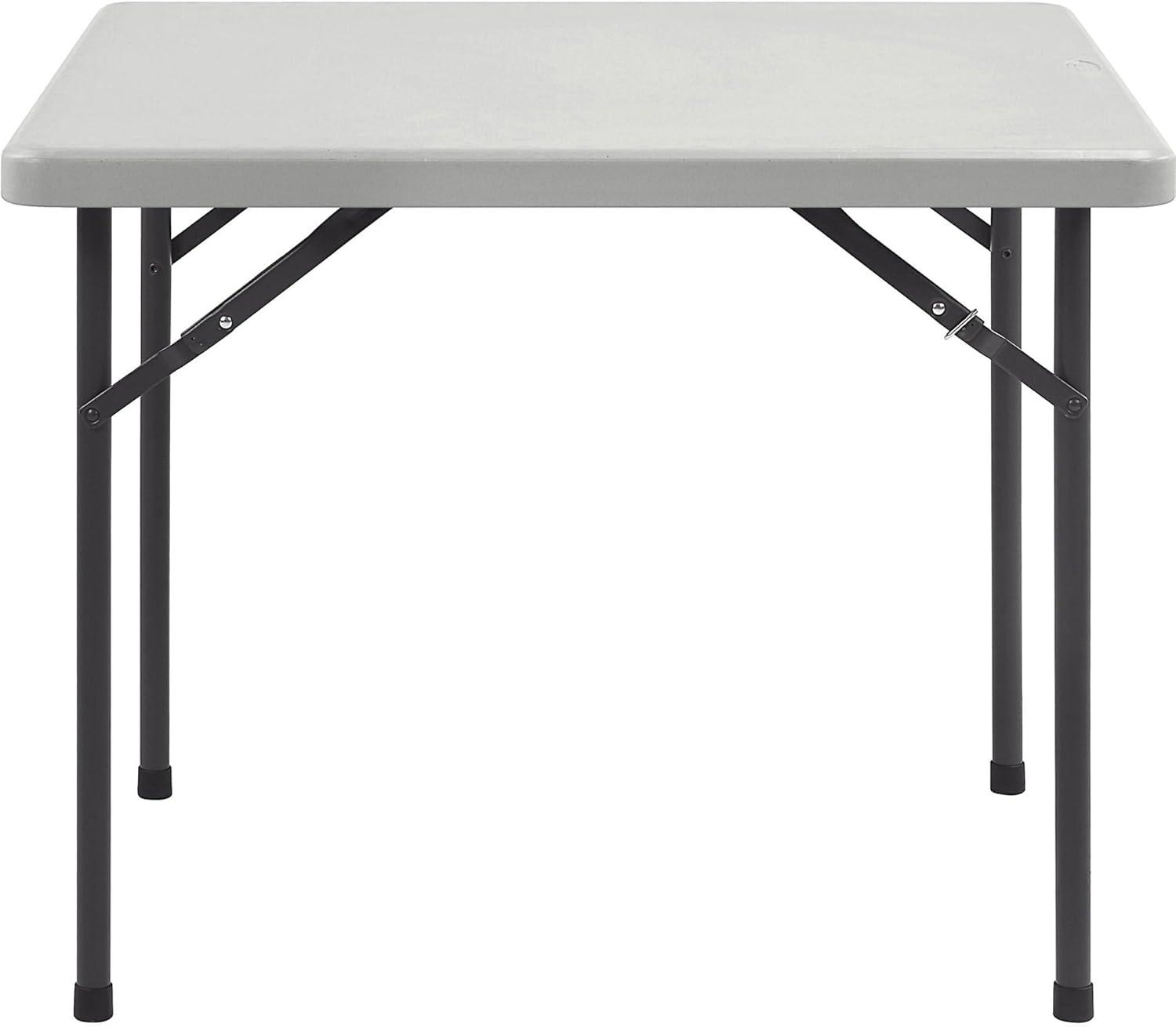 Banquet Folding Table, Platinum/Gray