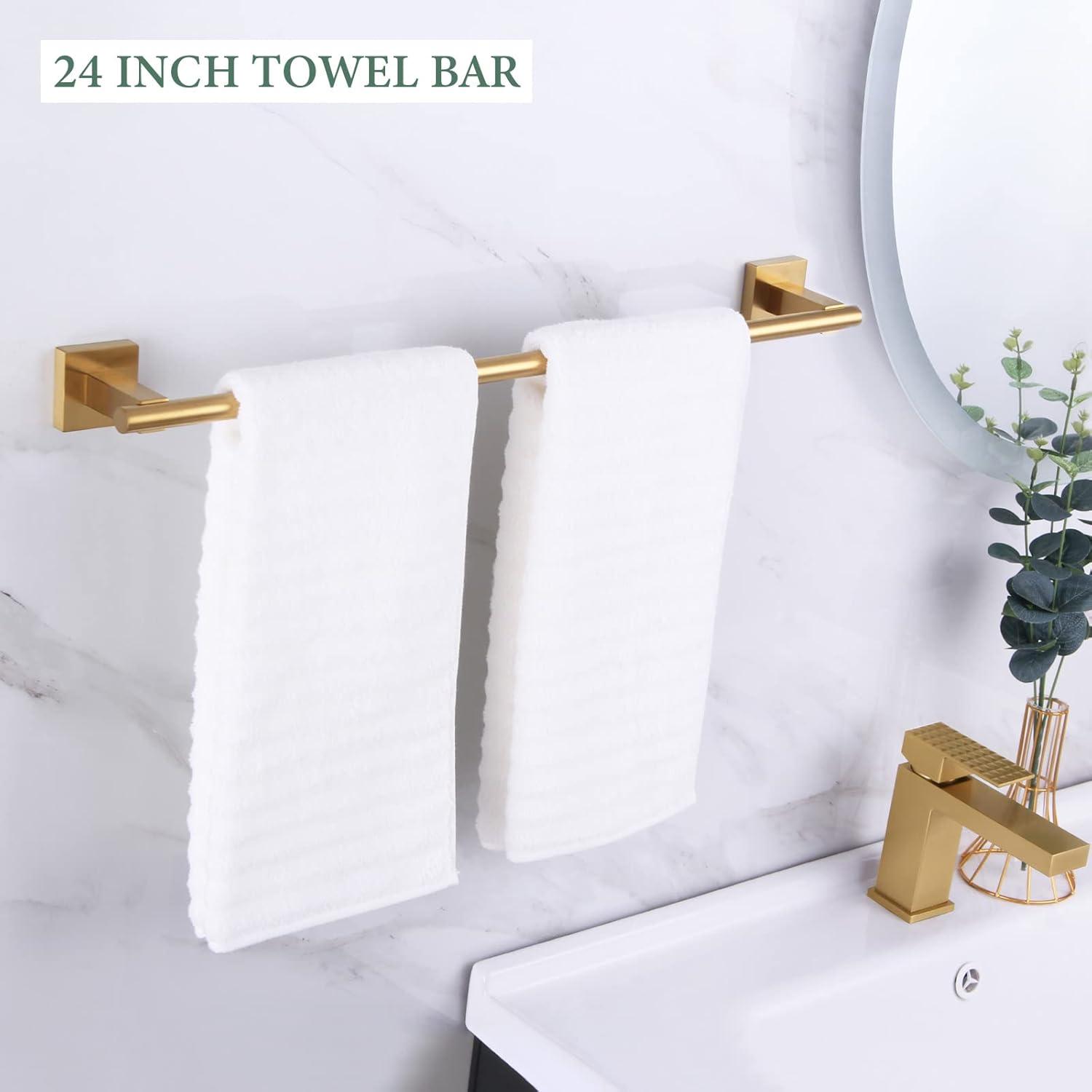 4 - Piece Bathroom Hardware Set