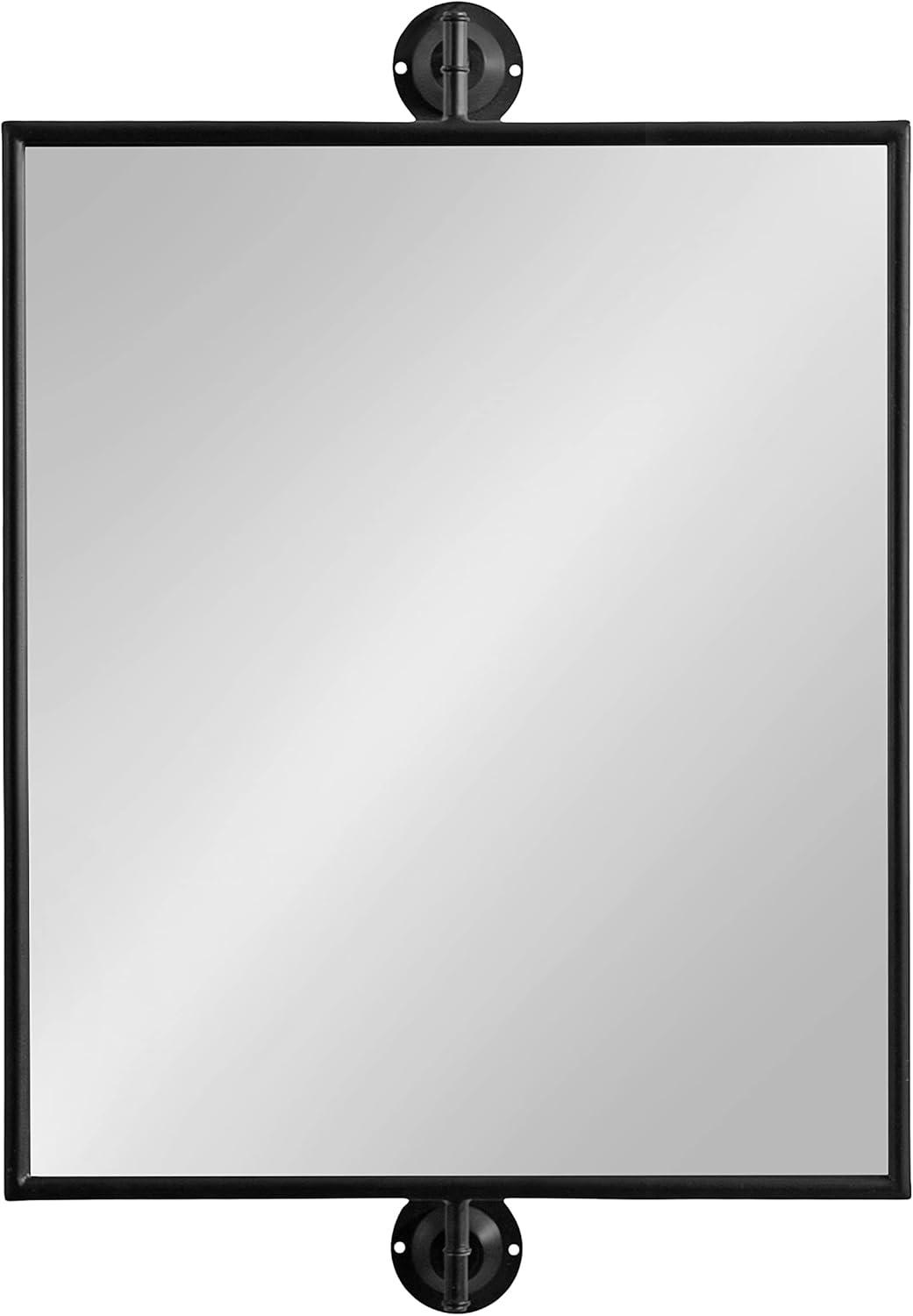 20"x31" Darbridge Rectangle Pivot Mirror Silver - Kate & Laurel All Things Decor