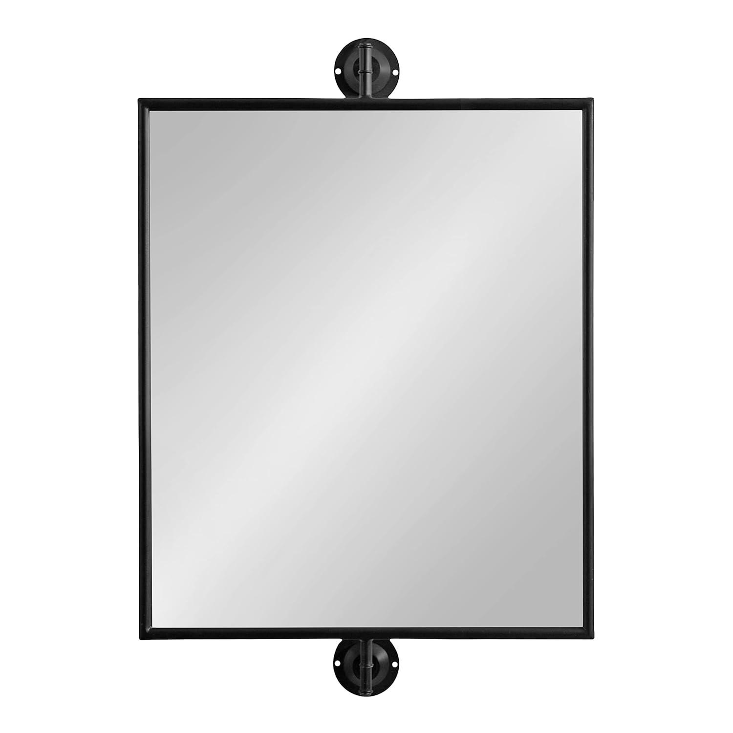 20"x31" Darbridge Rectangle Pivot Mirror Silver - Kate & Laurel All Things Decor