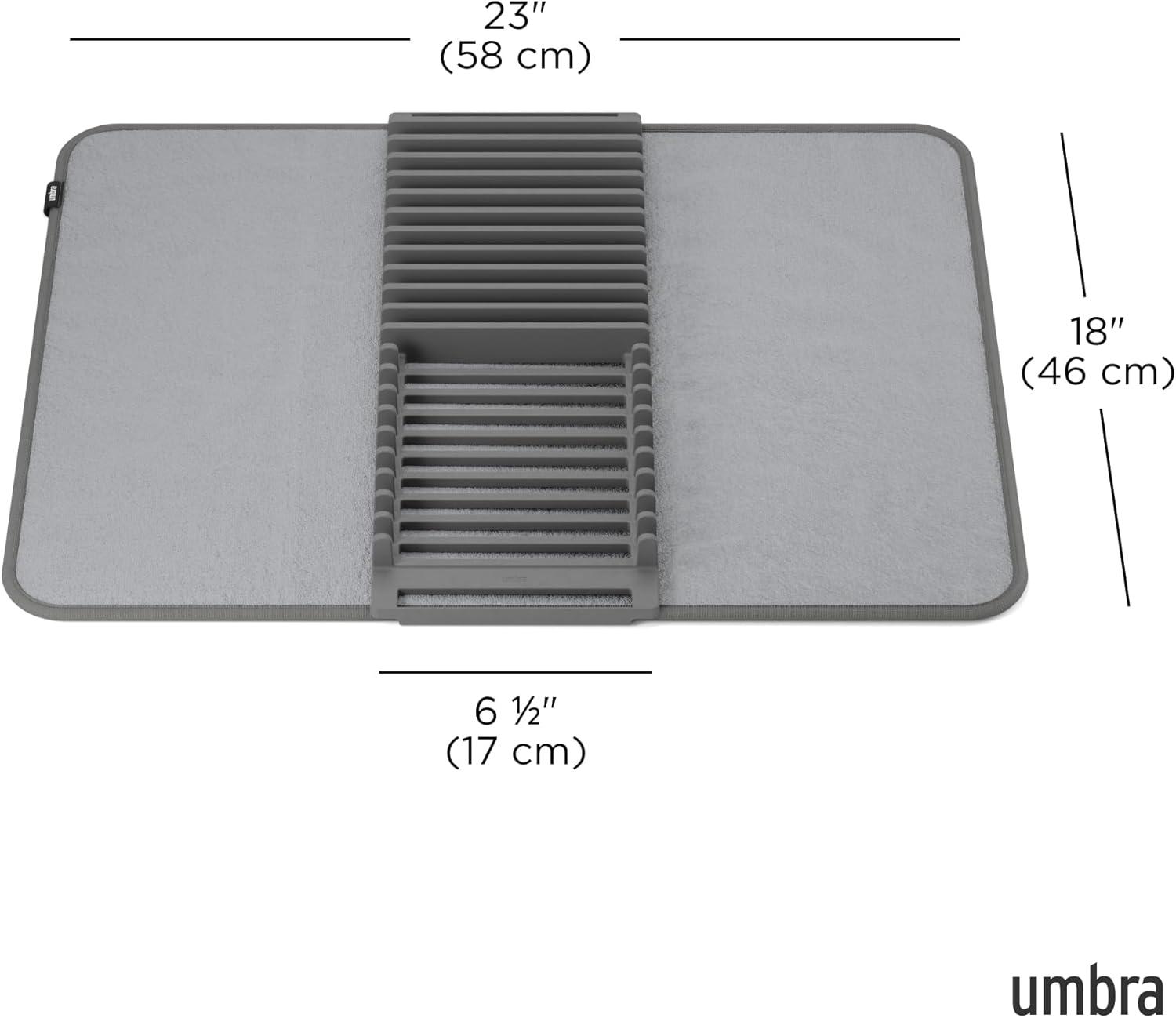 Umbra Adjustable Plastic Dish Rack