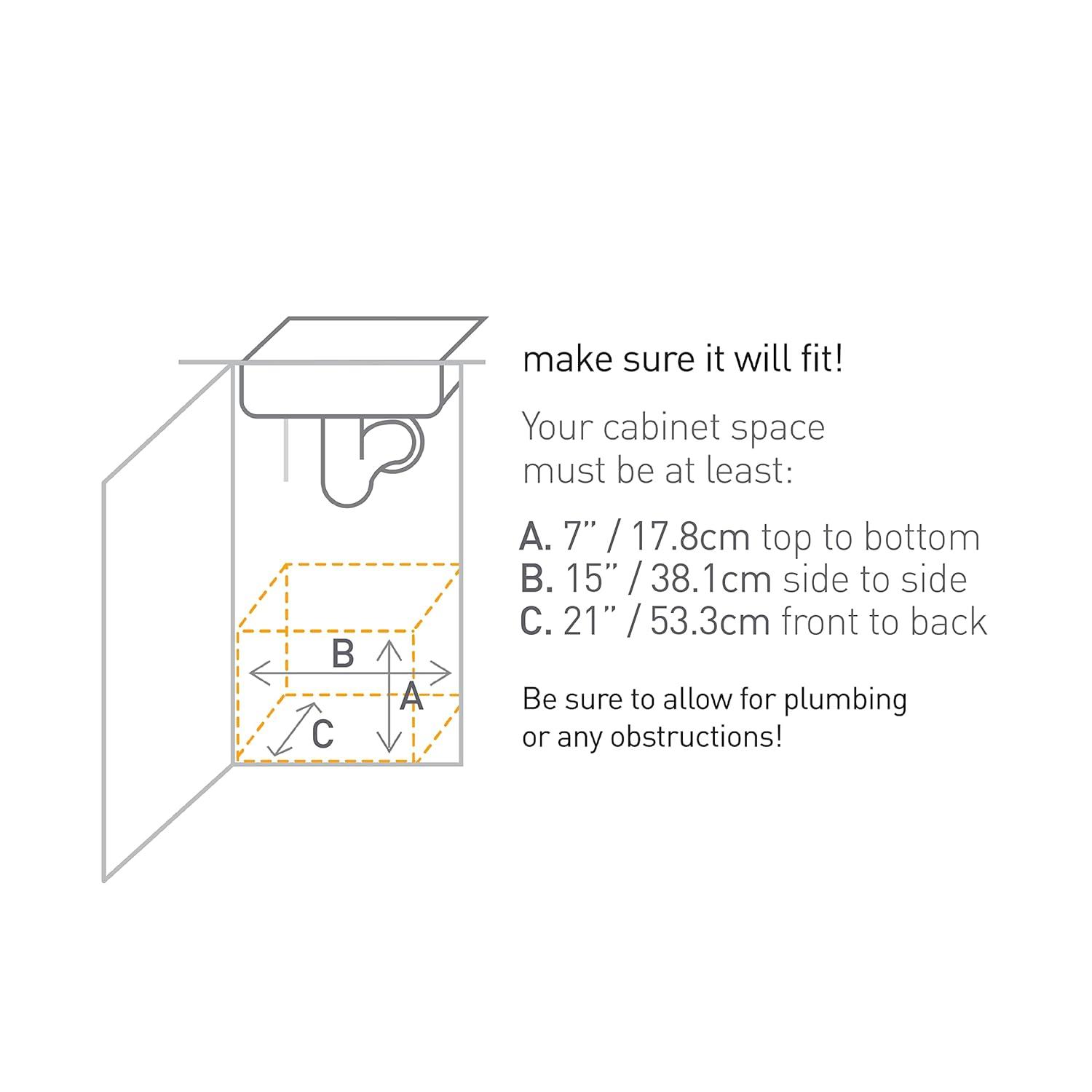 Simplehuman 14" Pull-Out Cabinet Organizer