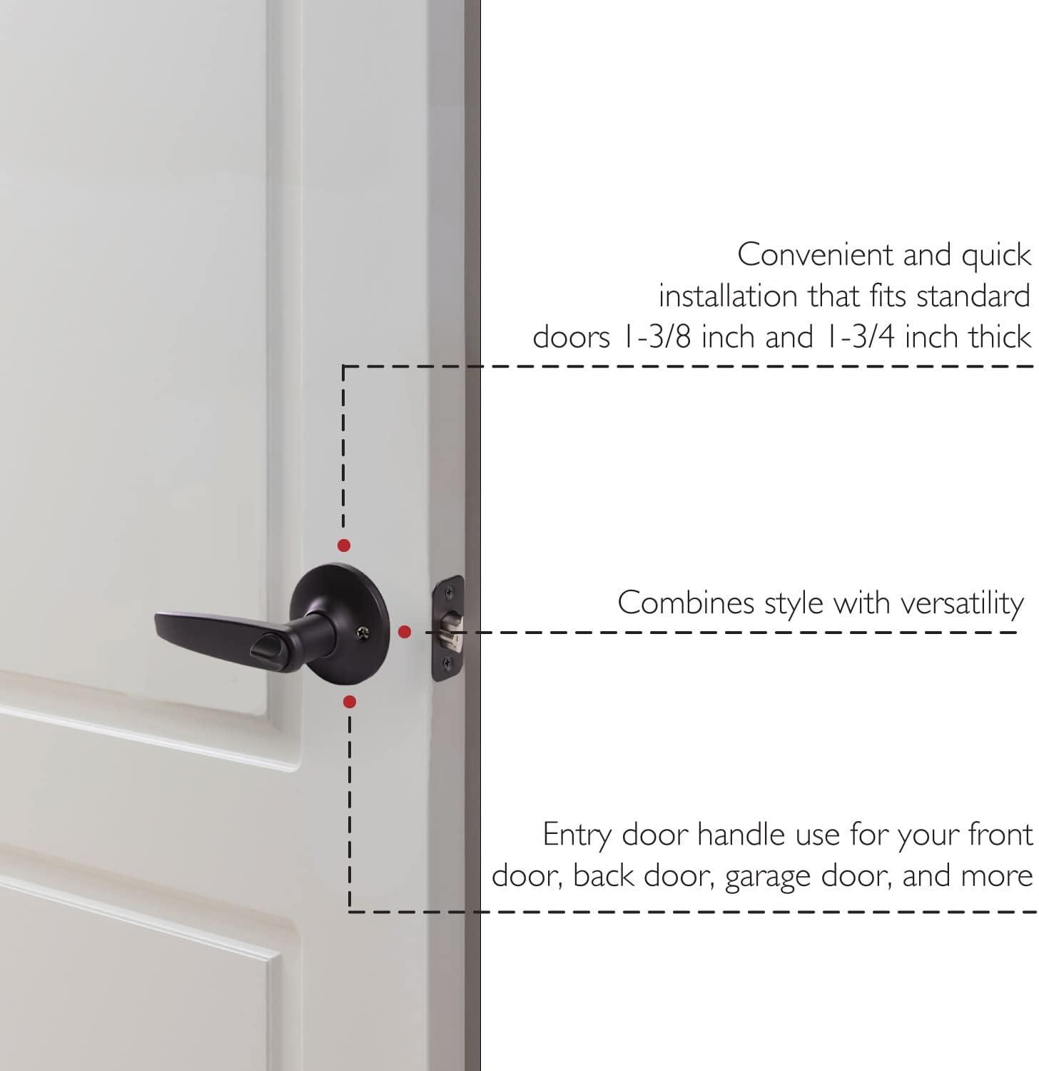 Delavan Keyed Entry Door Lever