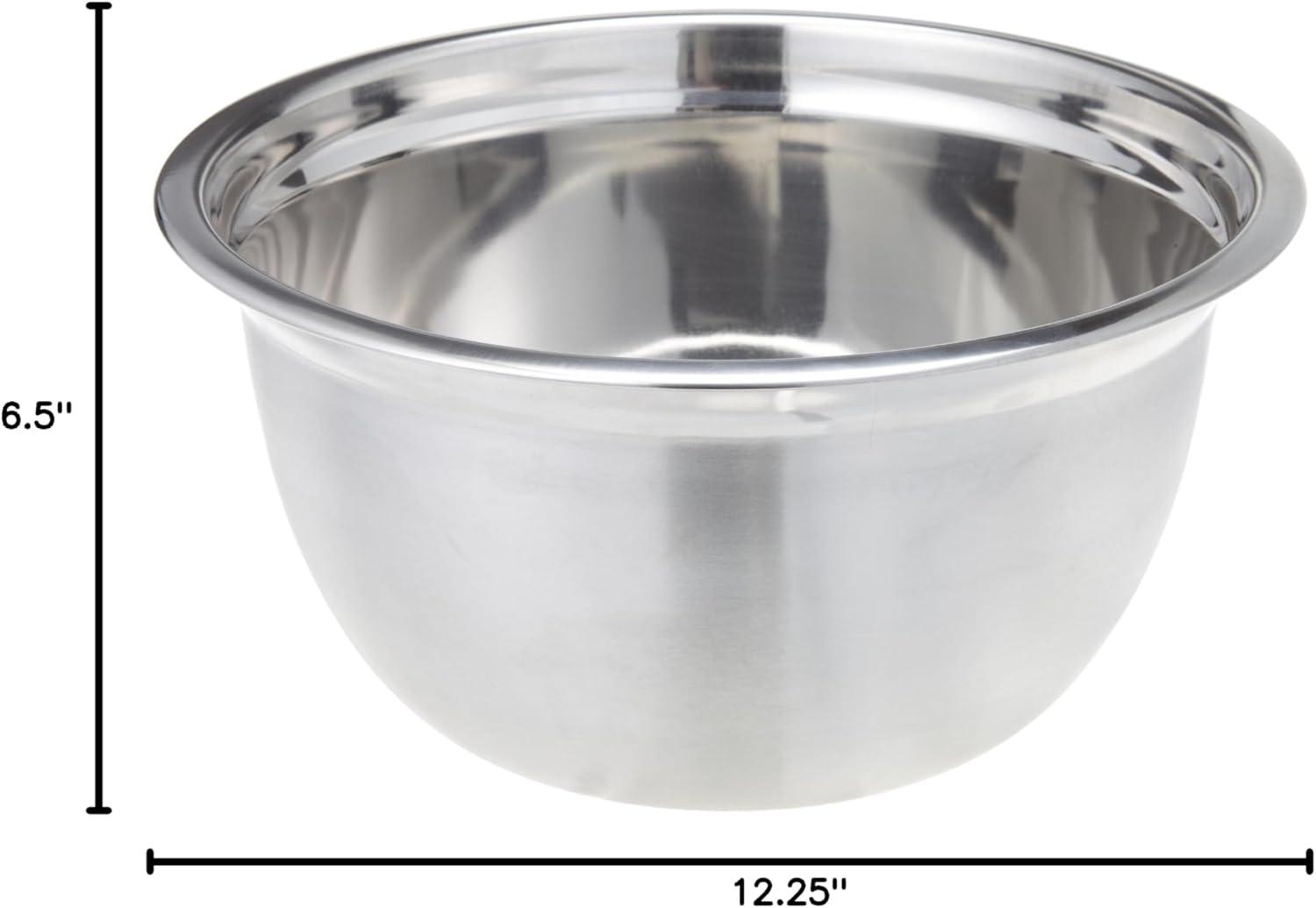 8 Quart Stainless Steel Round Mixing Bowl