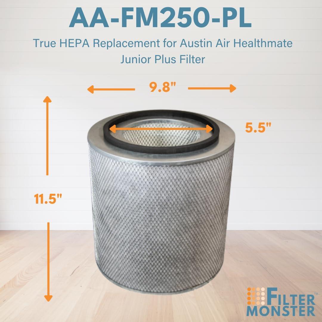 Filter-Monster - Replacement Compatible with Austin Air Allergy Machine Junior (HM205) Filter with Pre-Filter