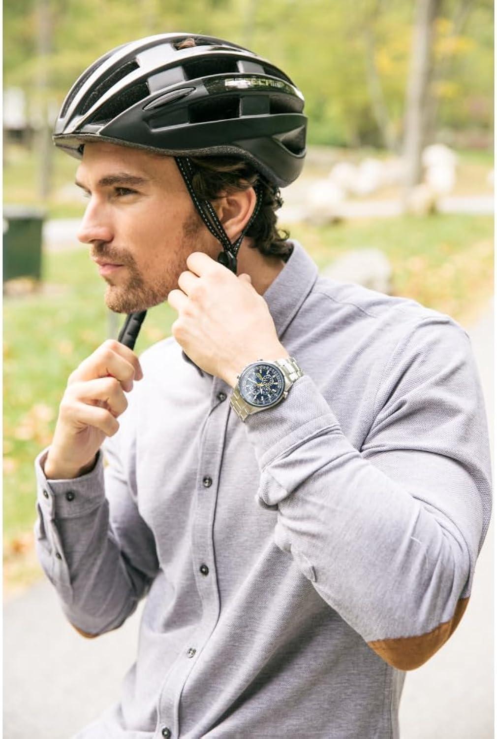 Citizen Men's Eco-Drive Blue Angels World Chronograph A-T Watch AT8020-54L