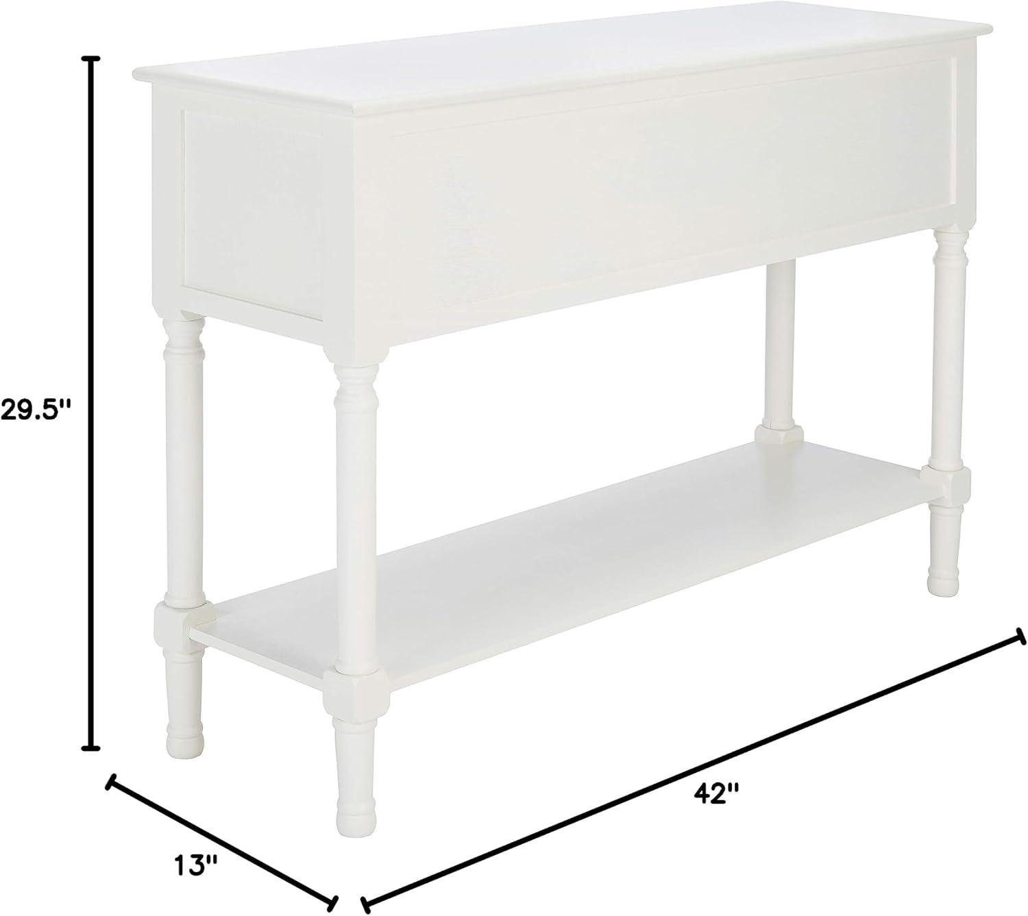 Haines 4 Drawer Console Table  - Safavieh