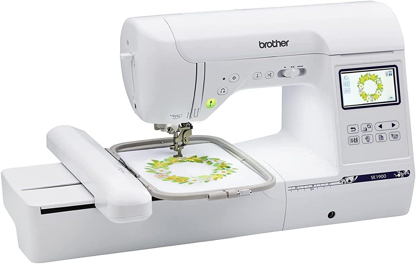 Brother SE1900 Computerized Sewing and Embroidery Machine with 240 Built-in Designs