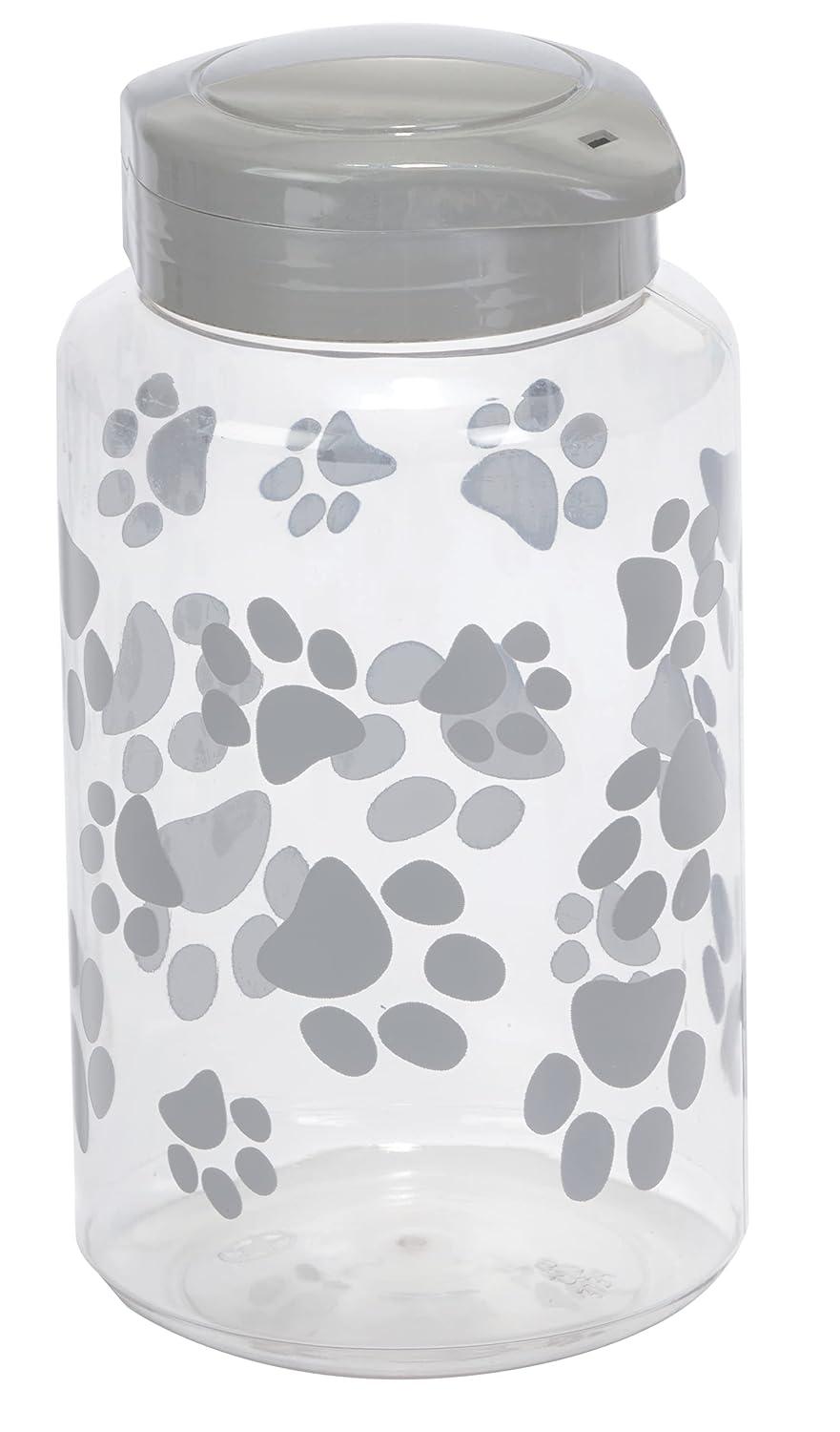 Lixit Dog Large Treat Jar, Dark Gray, 128 oz.