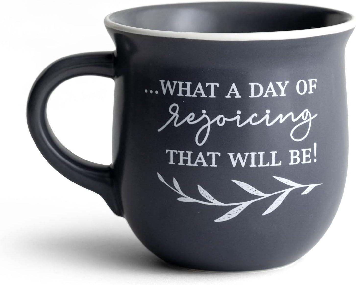 DaySpring - When We All Get to Heaven Ceramic Coffee Mug, 14oz, Gray