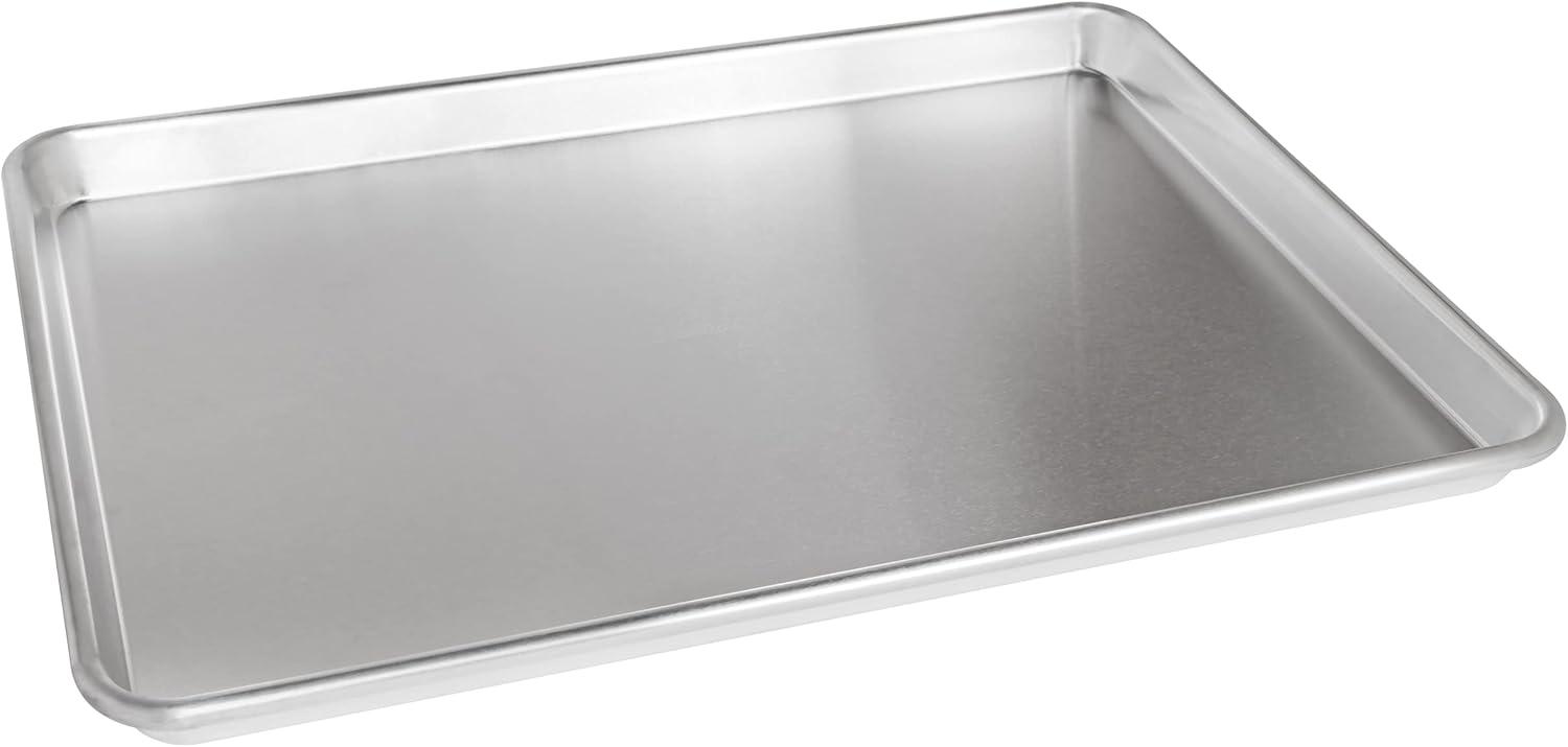 Nordicware Natural Aluminum Commercial Baker's Half Sheet (2 Pack), Silver