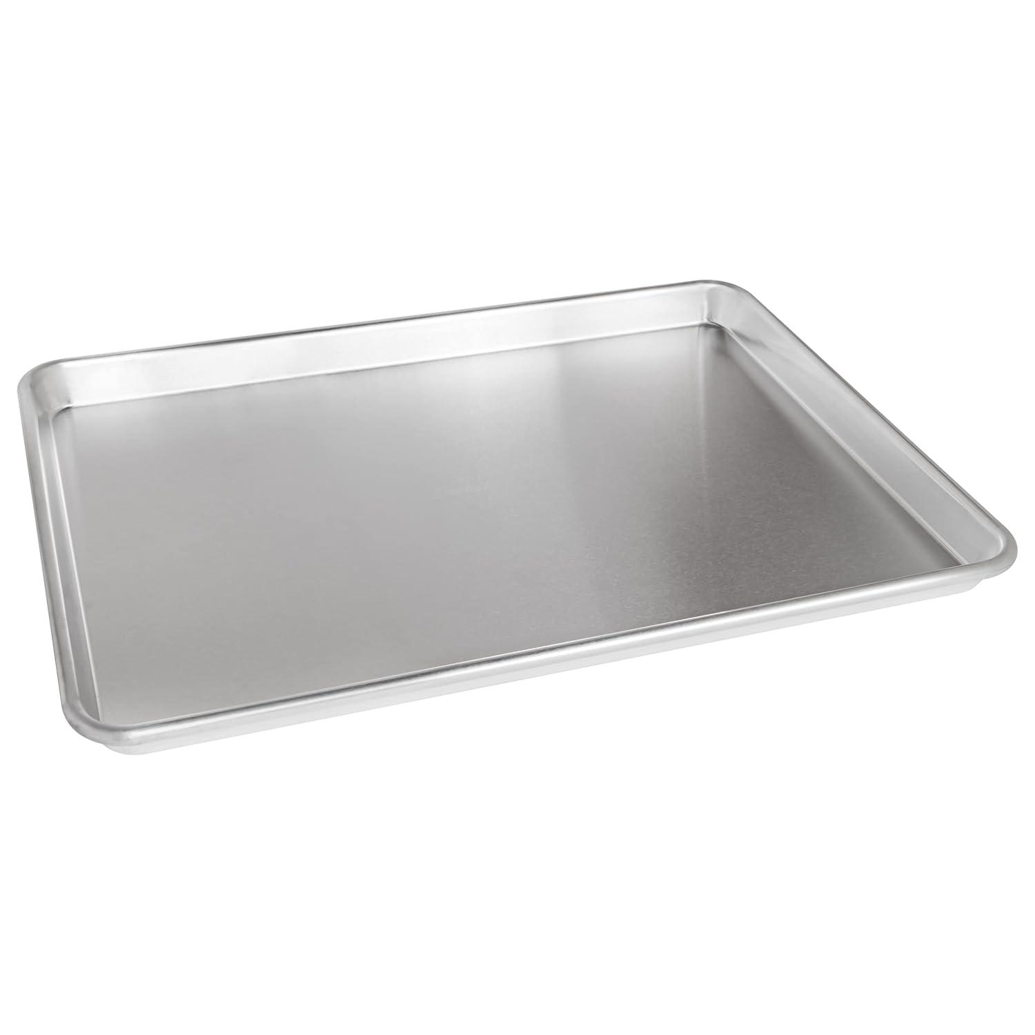 (2 pack) Nordic Ware Naturals 18" x 13" Aluminum Half Sheet, Rectangular Cookie & Baking Sheet Pan