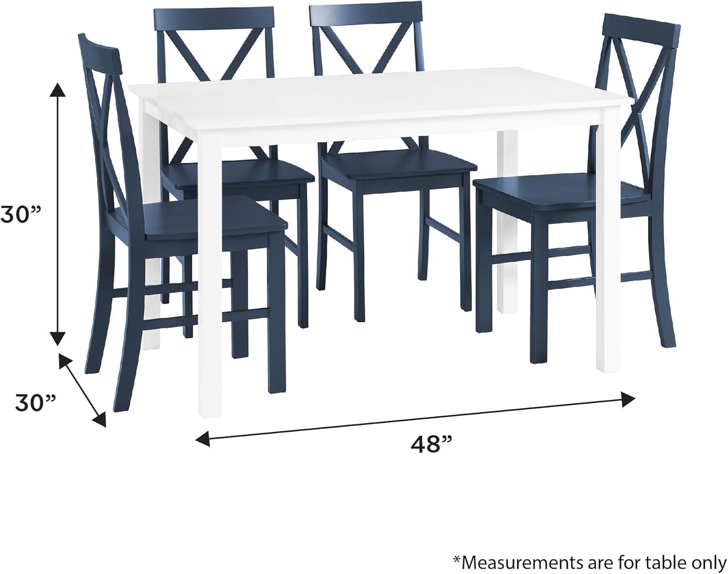 5pc Contemporary Transitional Dining Set - Saracina Home