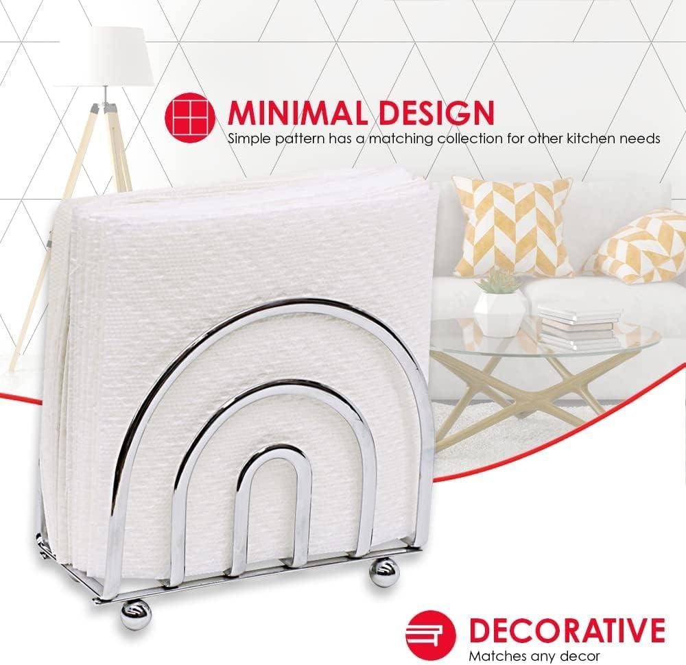 Prep & Savour Metal Napkin Holder