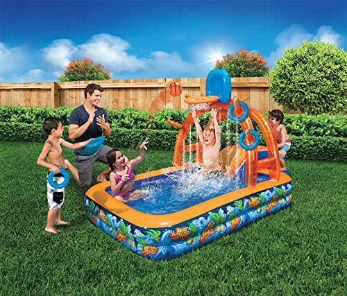 Banzai 52' x '88 Bounce House with Water Slide
