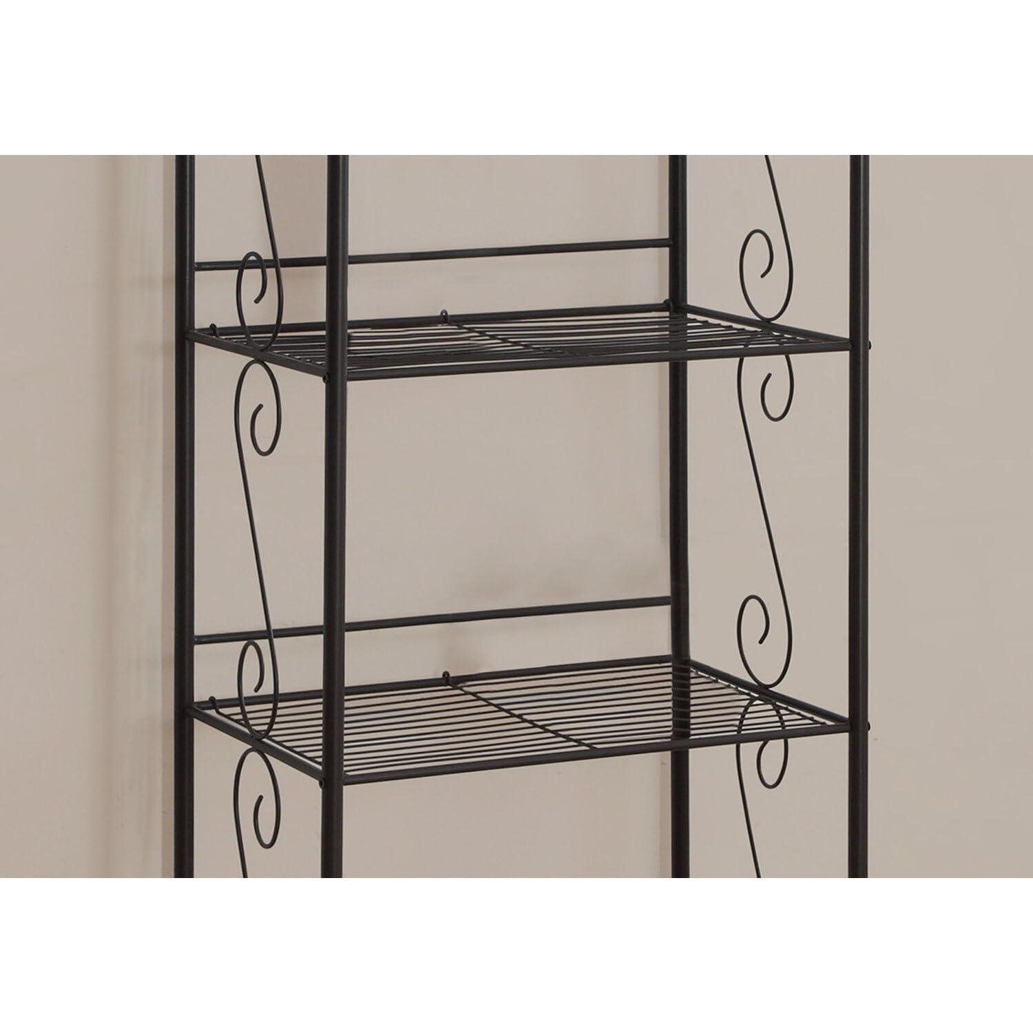 Monarch Bookcase 70"H / Copper Metal Etagere