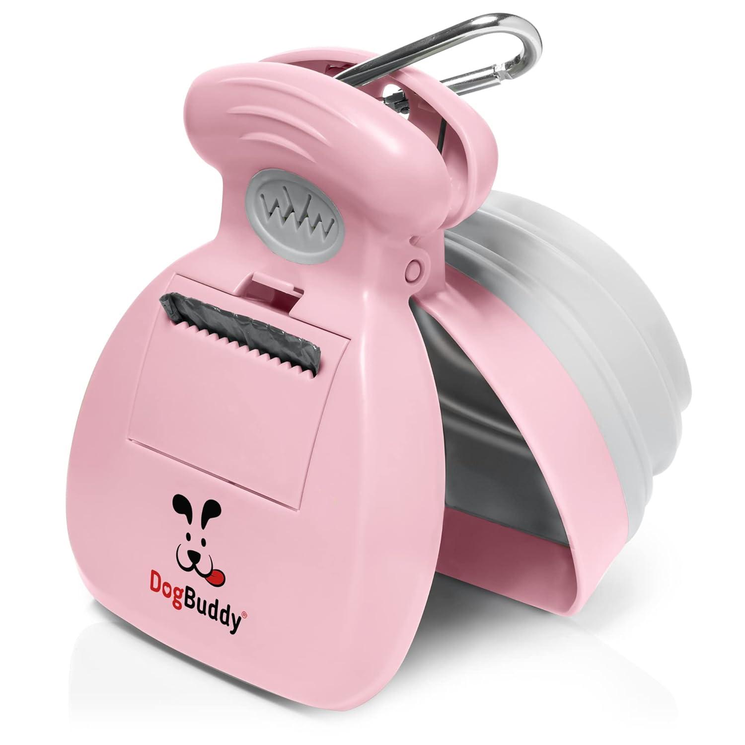 DogBuddy Pooper Scooper, Medium, Pink
