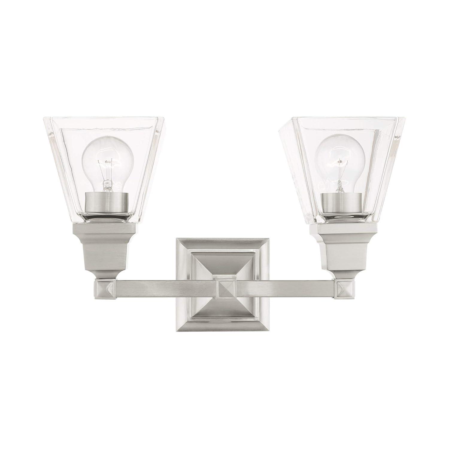 Livex Lighting Mission 2 - Light Vanity in  Brushed Nickel