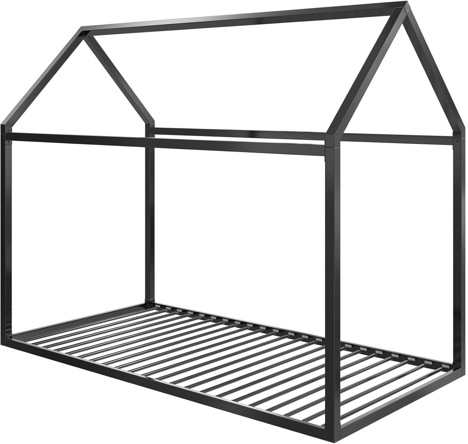 Max & Finn Skyler Metal Montessori House Bed