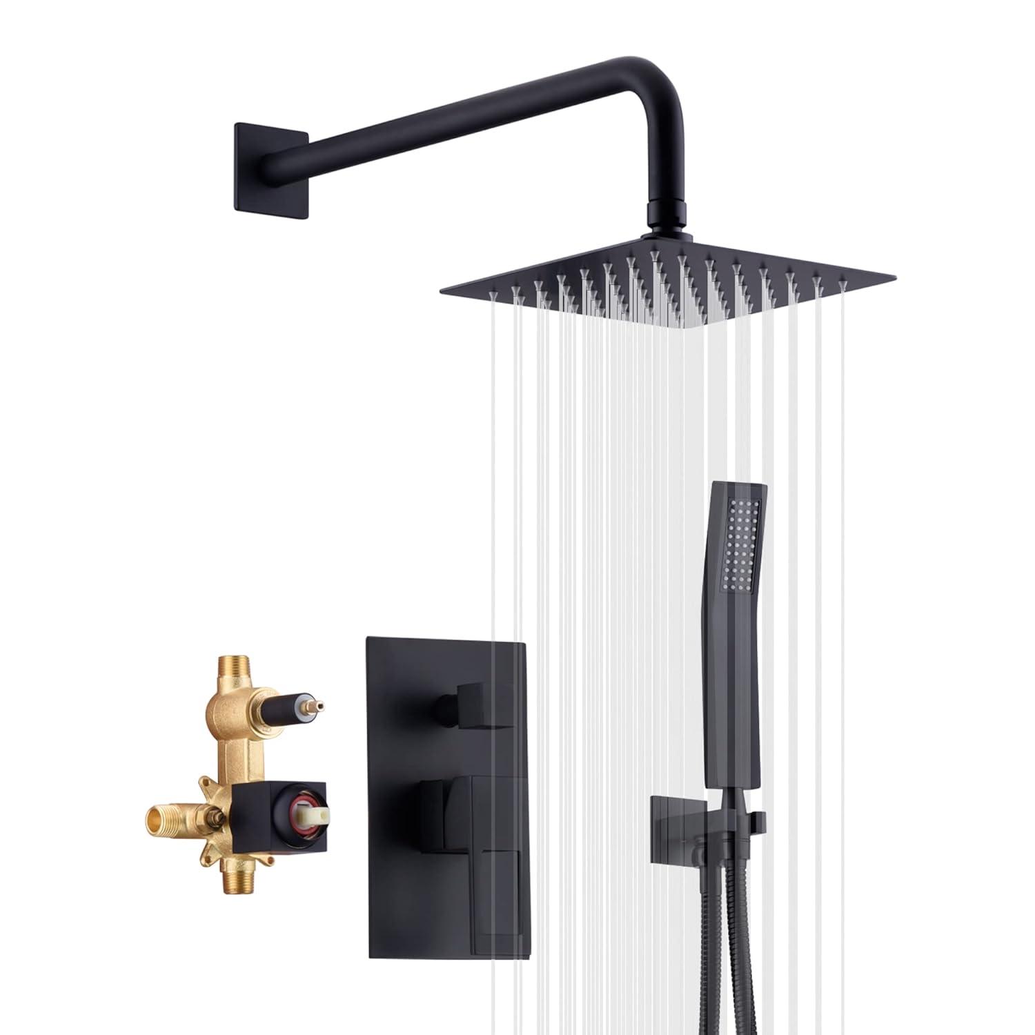 Complete Shower System with Rough in-Valve